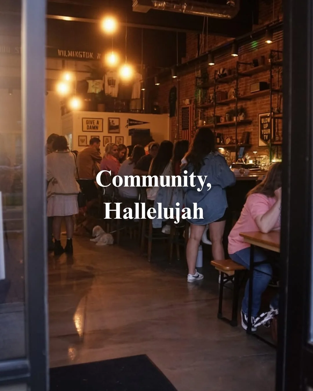 This Bar, Hallelujah 🧡