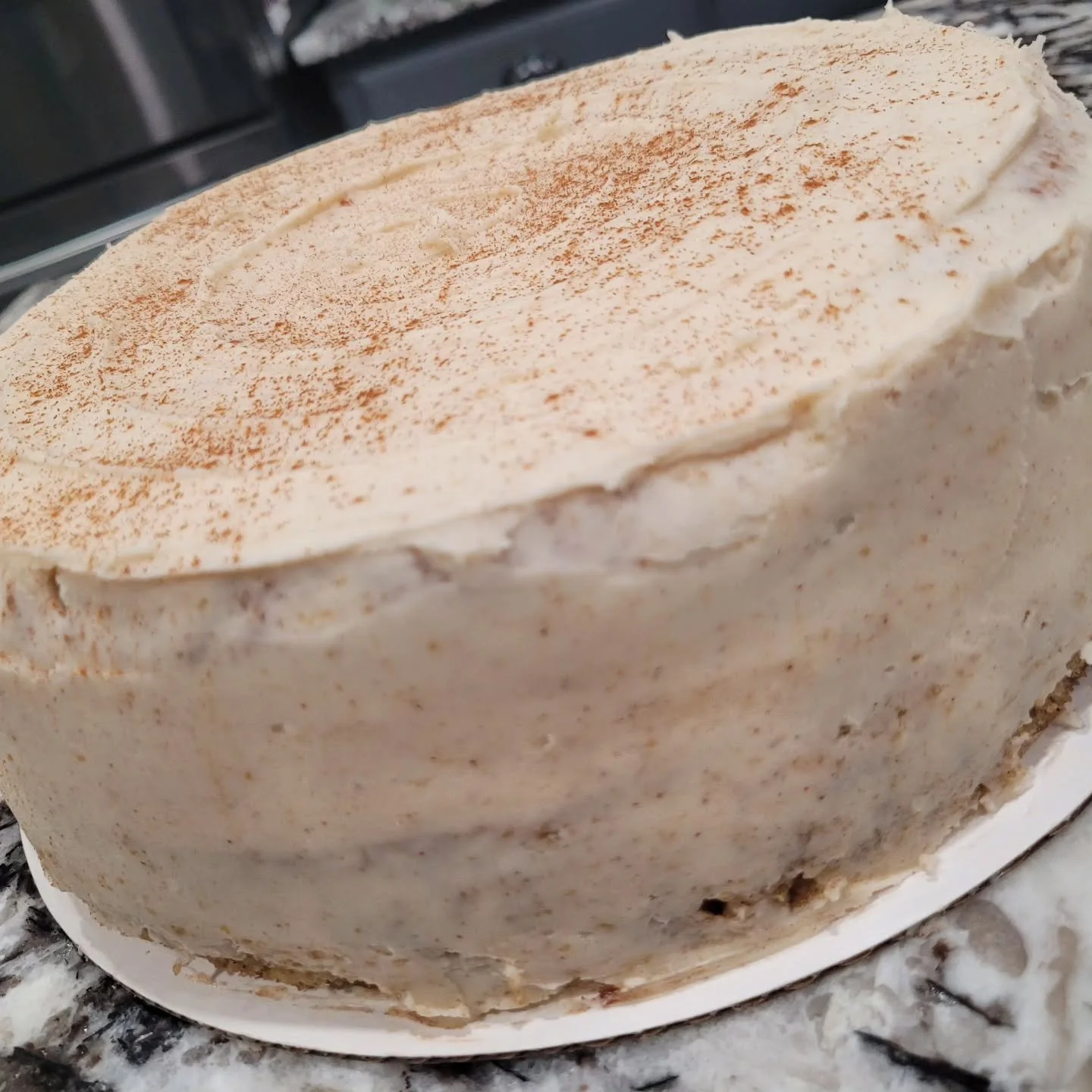 Kicking off the fall baking with a spiced apple cake!!🍁🍁

#fallbaking #spicedapplecake #fortworth #glutenfree