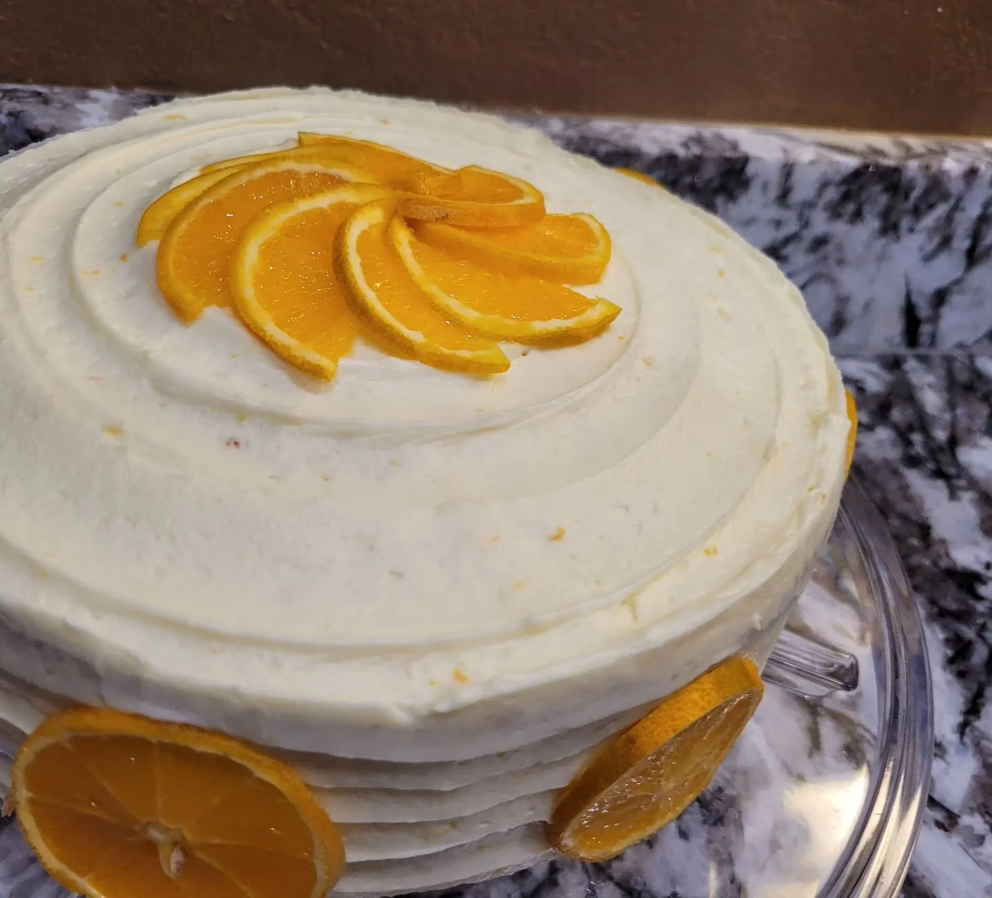 Orange Dreamcicle Cake!!!🍊

#orangedreamsicle #glutenfree #cakes #fortworth #texas