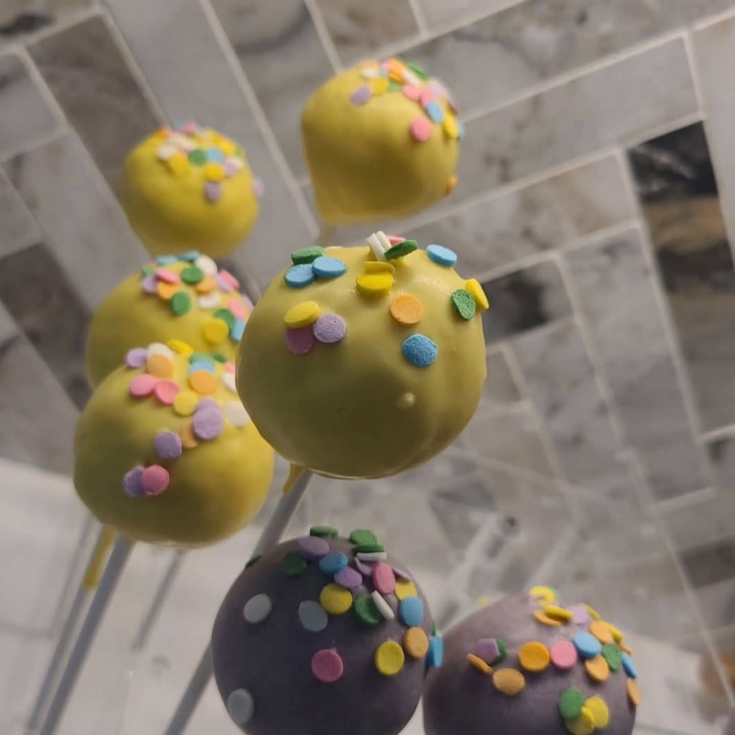 Easter cake pop!!!
Vanilla and chocolate