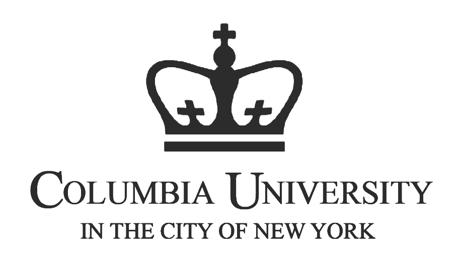 Columbia University logo featuring a crown and text indicating it is in New York City.