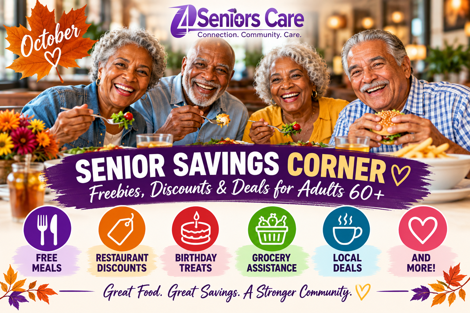 Senior’s Savings Corner