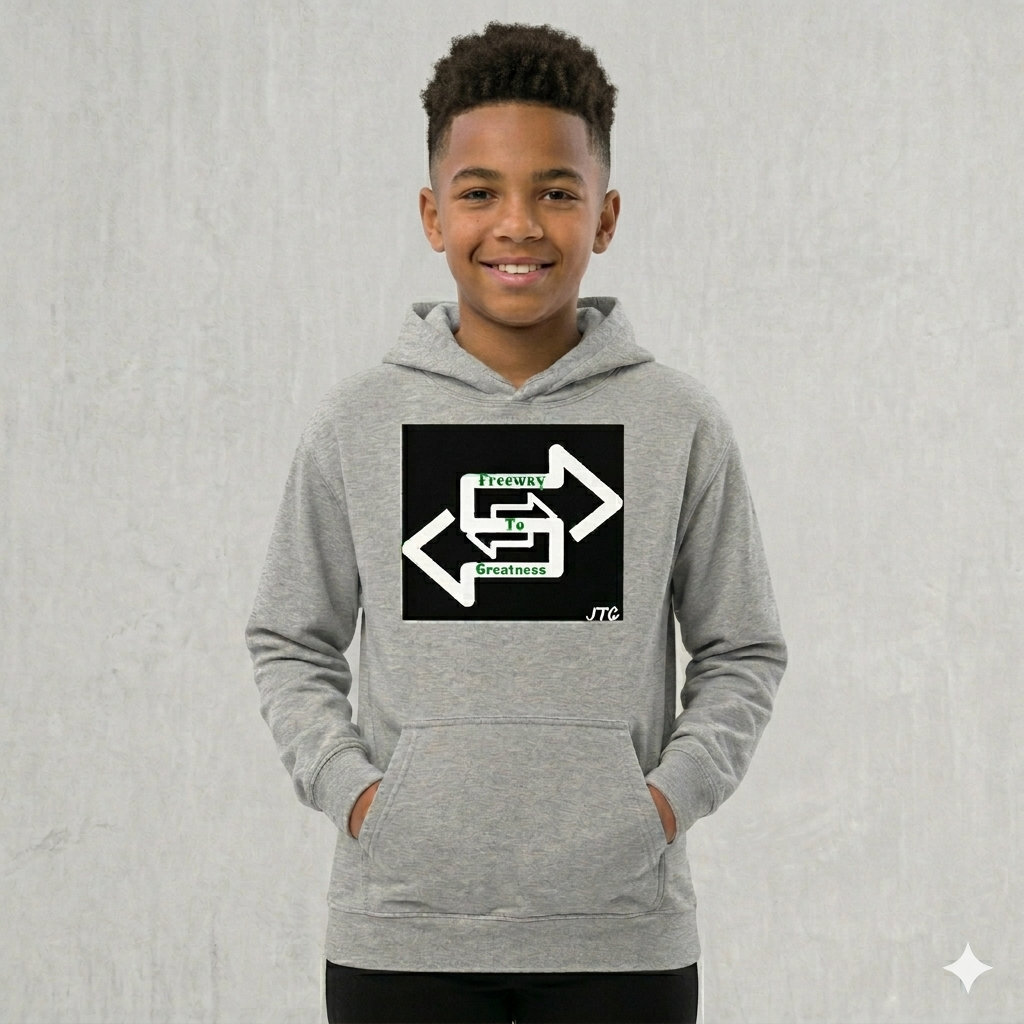 Kids' Inspirational Graphic Hoodie