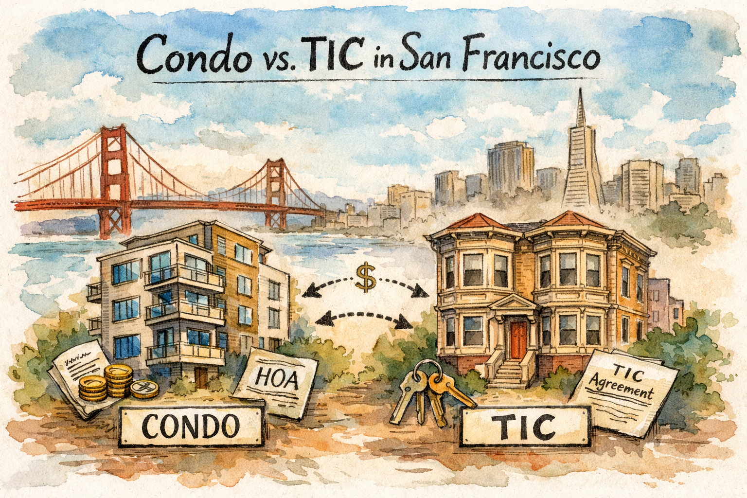 Condo vs TIC in San Francisco: What Buyers Need to Know