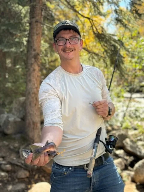 portrait of Mason George owner and sole contractor for ETD