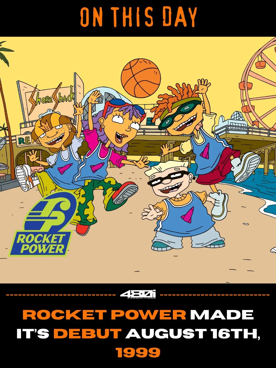 One of the most popular 90&rsquo;s cartoons debuted on this day, 27 years ago!

Rocket Power couldn&rsquo;t have come out at a better time. The X-Games (@xgames) was on fire and Tony Hawk (@tonyhawk) was simply larger than life. Extreme Sports and ca