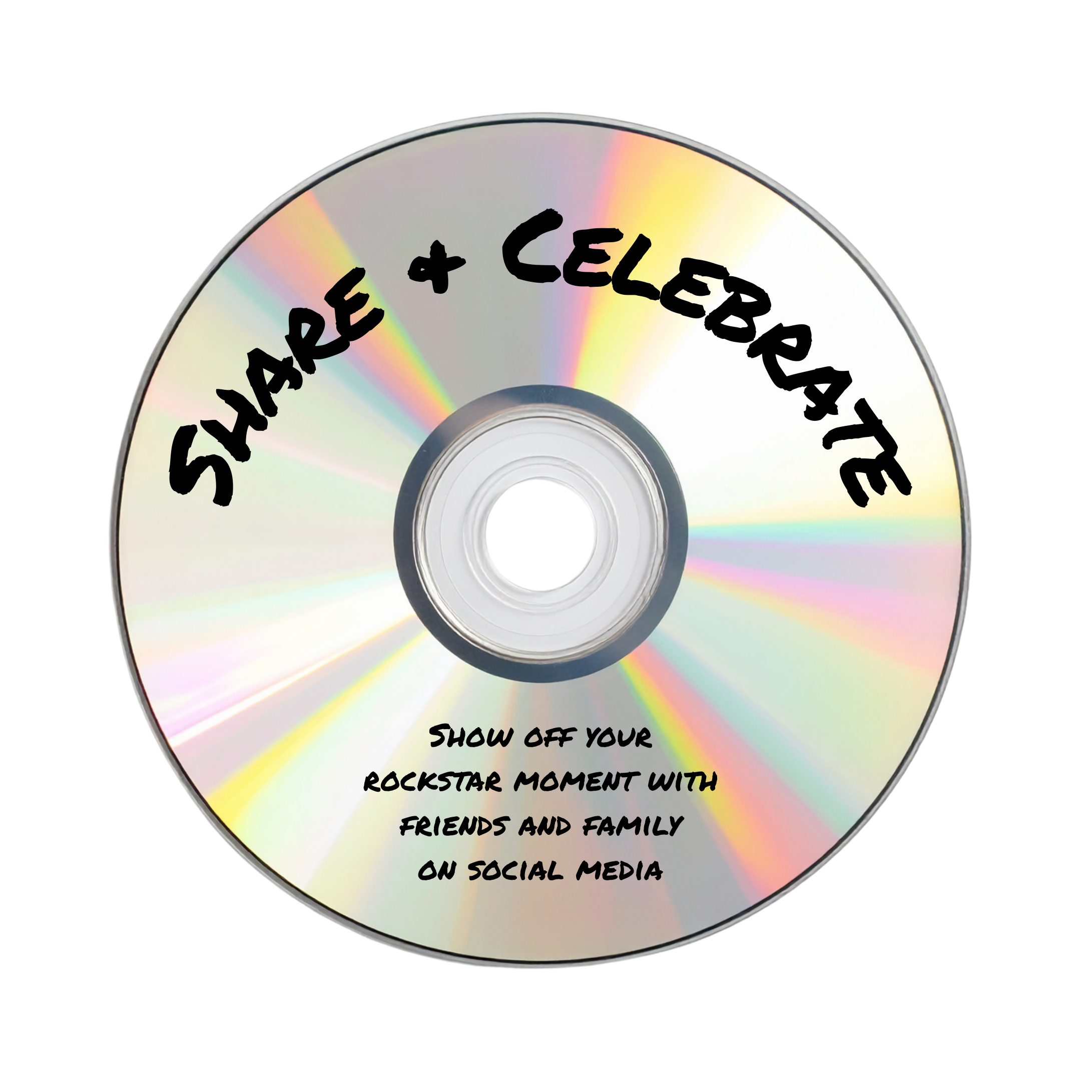 CD labeled "SHARE and CELEBRATE"