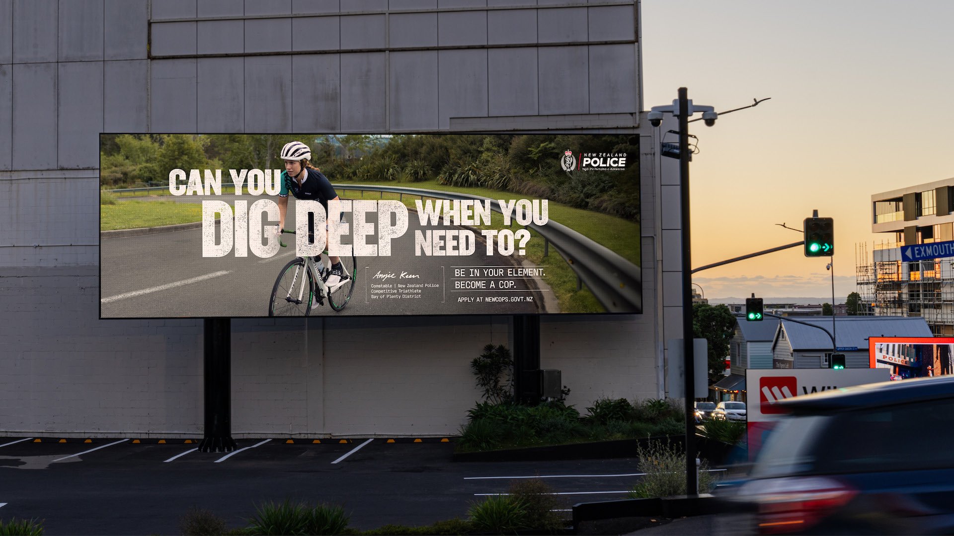 NZ POLICE - BE IN YOUR ELEMENT - BASTION SHINE