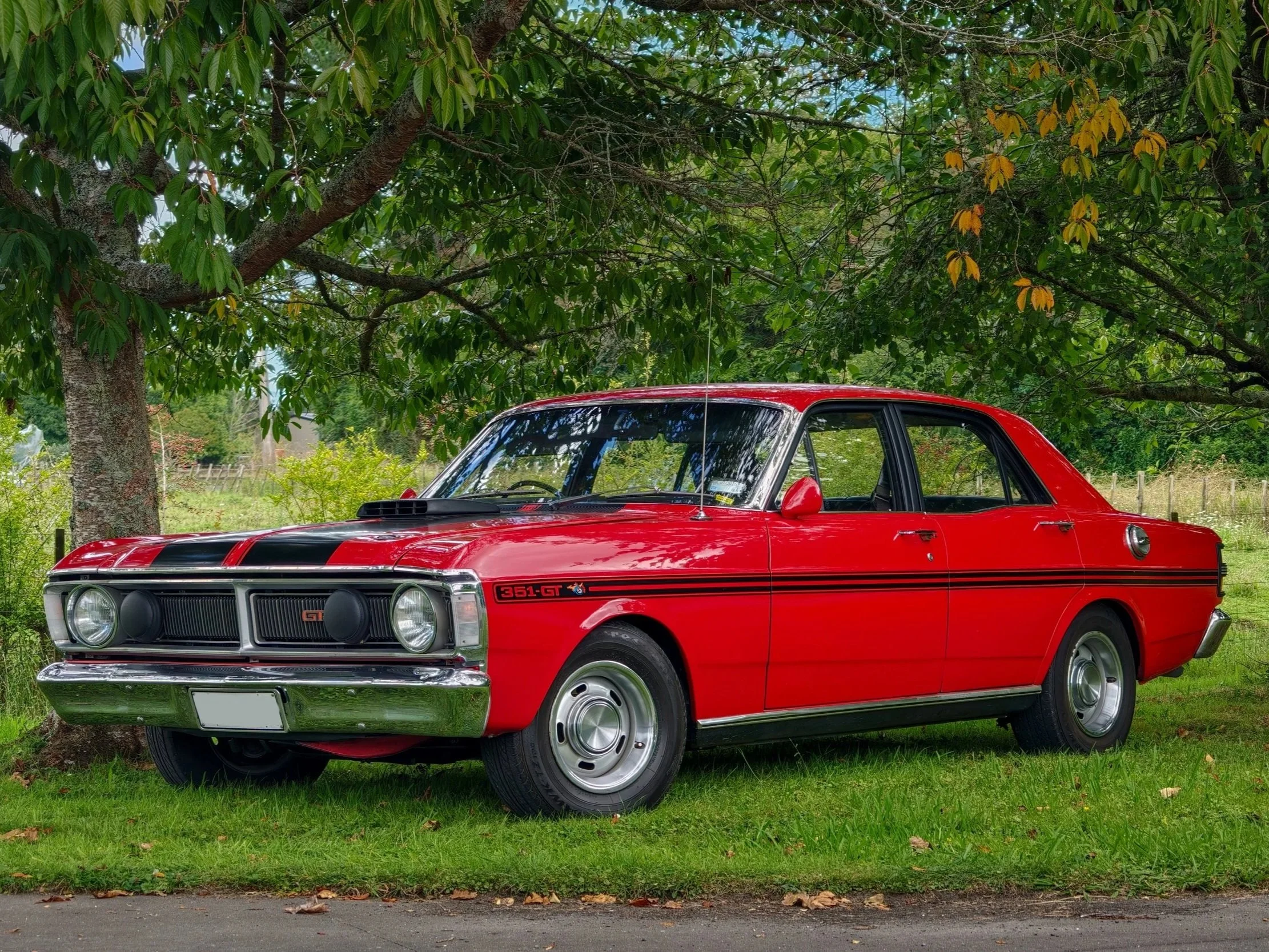 Captures your Gaze with its Classic Aussie Style in Red and Black