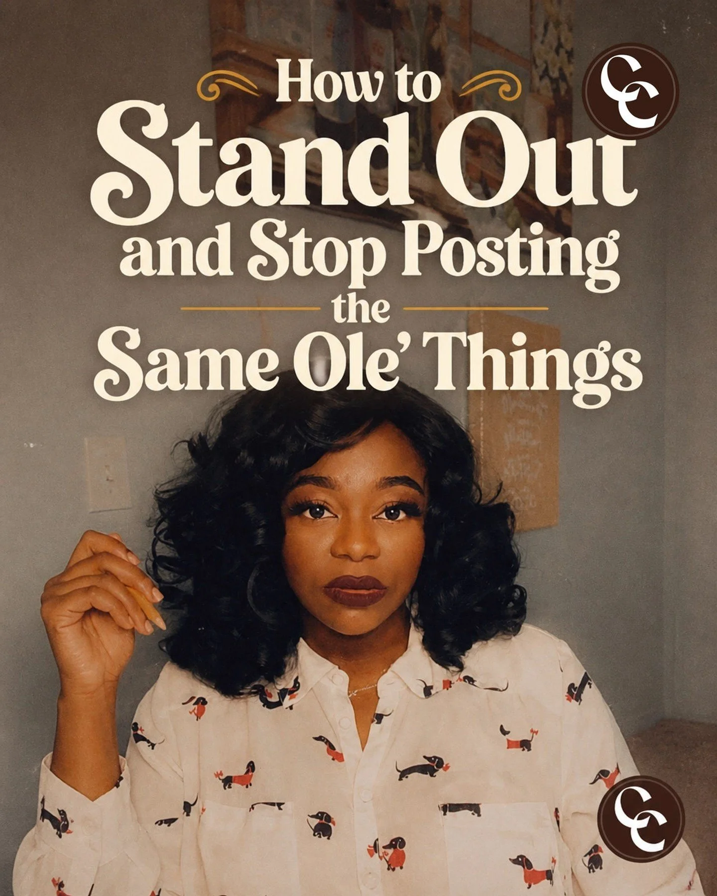 Wanna know how to stand out in a crowded feed? Stop posting what everyone else is posting.

I love this dachshund shirt: it&rsquo;s a bit quirky, a lot of fun, and it&rsquo;s so me.

The same goes for your business content. If you&rsquo;re just repea