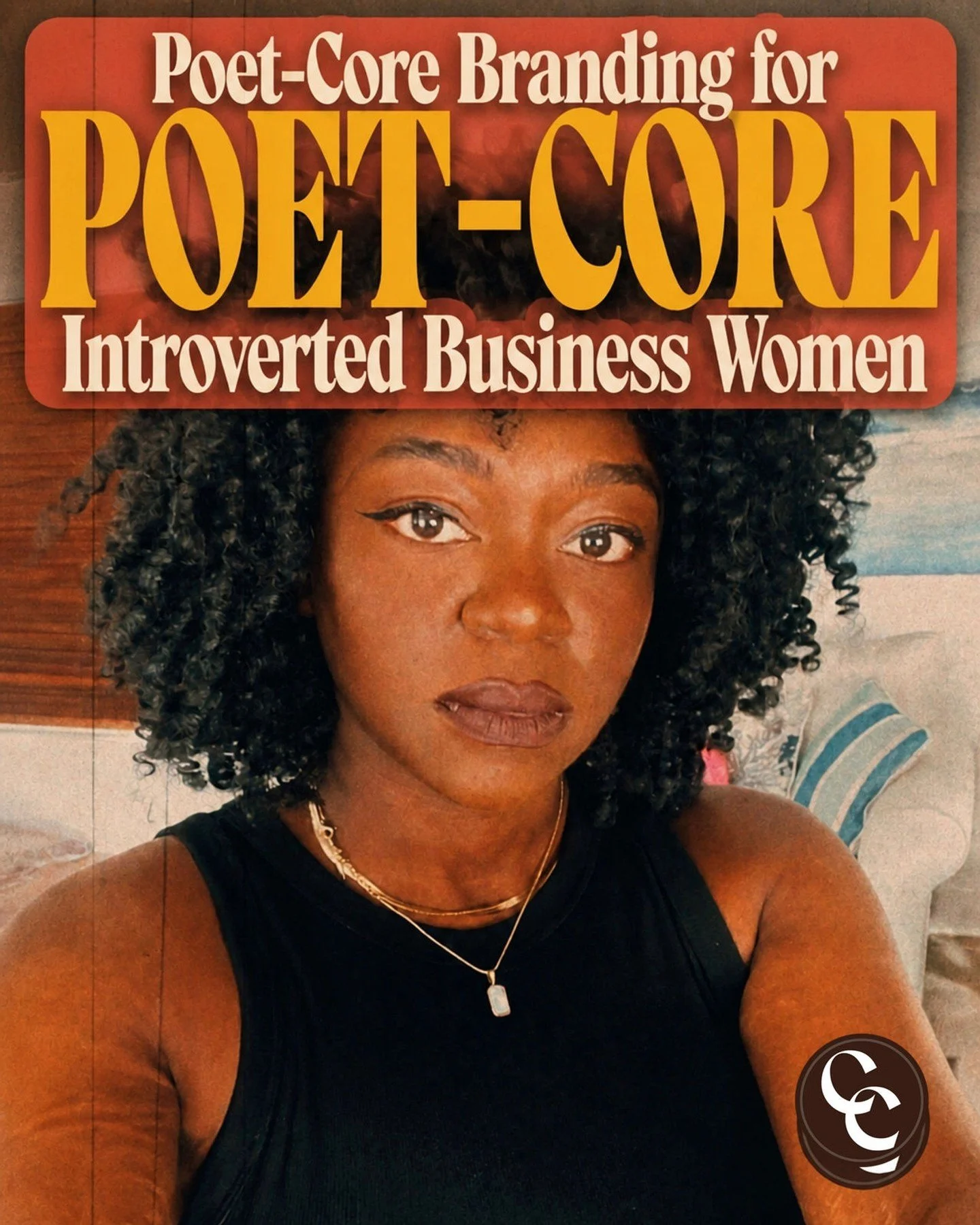 Stop trying to be polished.

The world is loud enough.

What if your secret weapon isn&rsquo;t a high-end studio or a perfectly curated grid? What if it&rsquo;s "Poet-Core"?

Think: natural hair, sunglasses on your head, unpolished, real, a