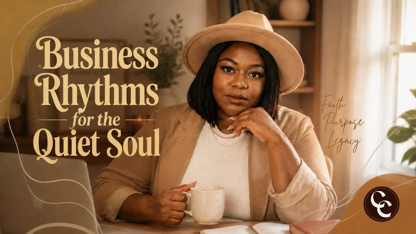 What if business growth didn&rsquo;t require being the loudest person in the room?

Maybe you feel the pressure to dance for algorithms just to be seen. 
Truth is, God didn&rsquo;t wire you for constant performance. 
He wired you for stewardship.

Co