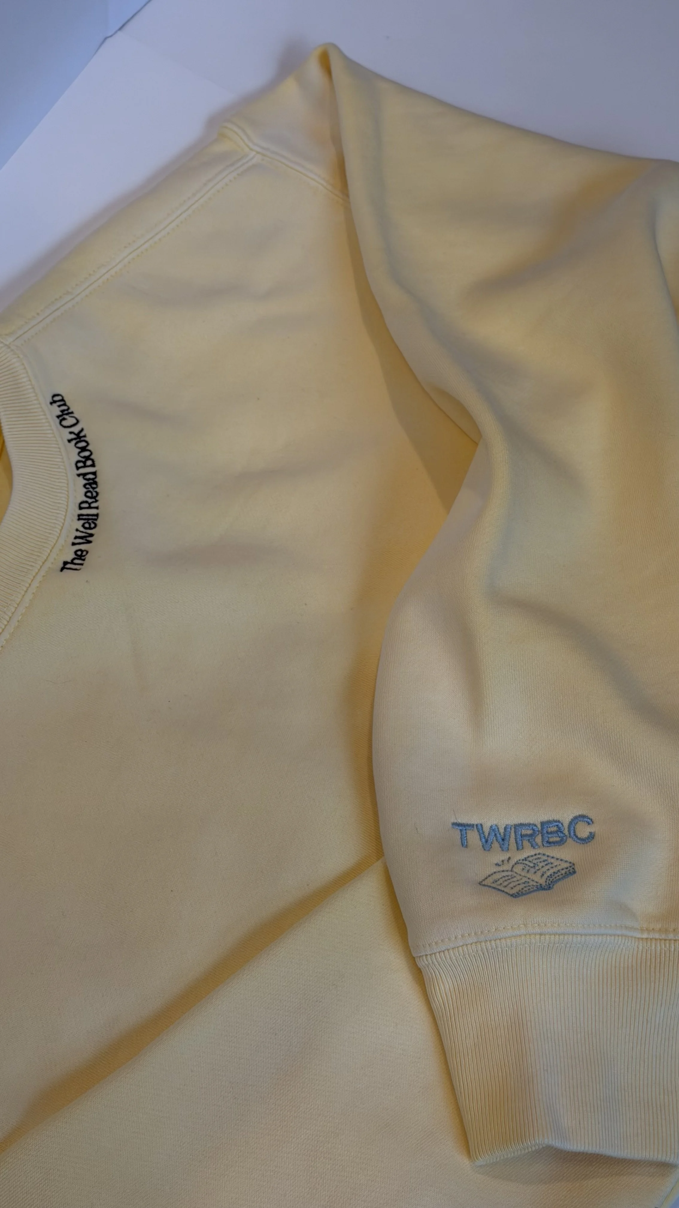TWRBC Butter Yellow Crewneck