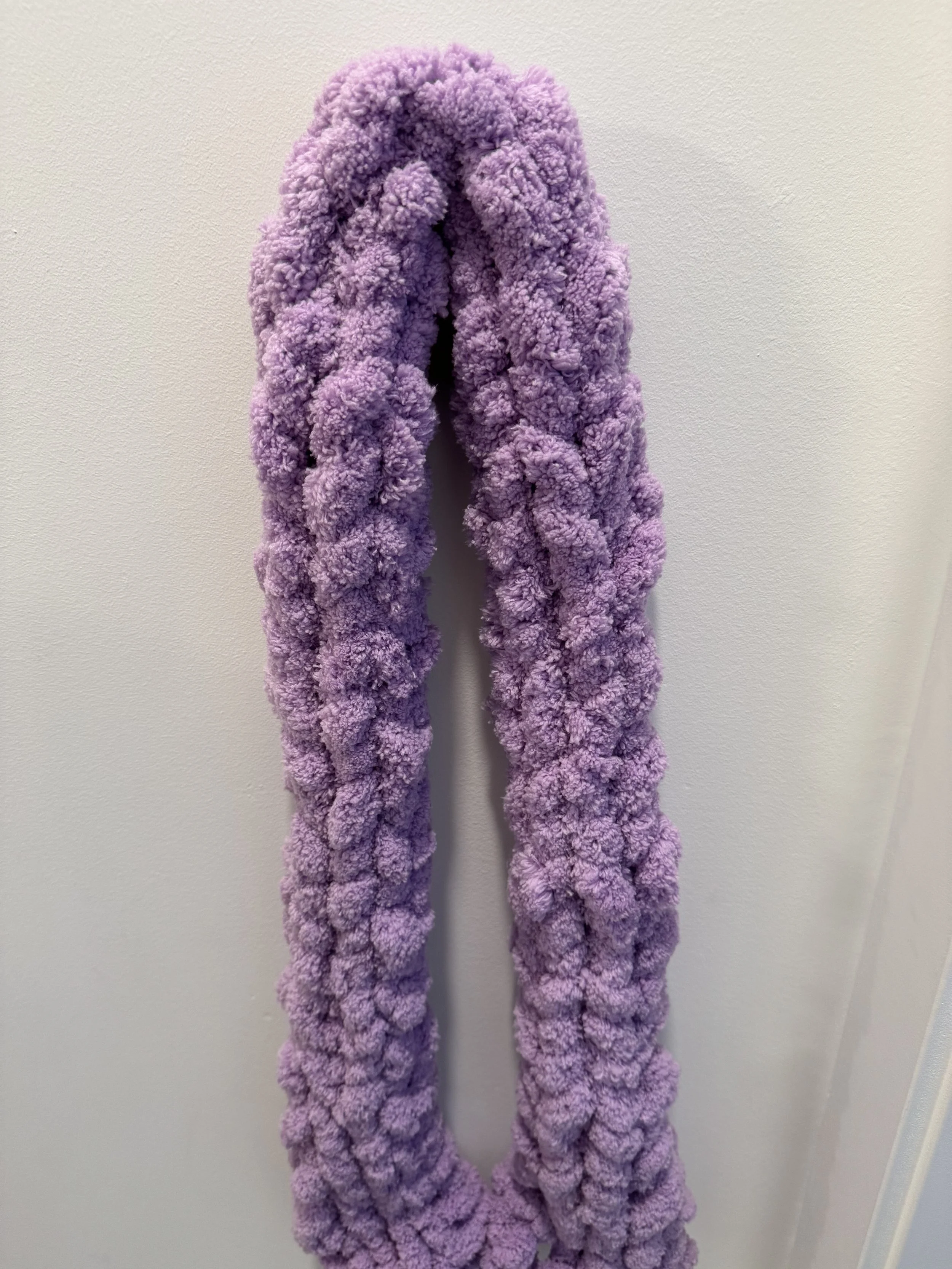 Handmade knitted scarves