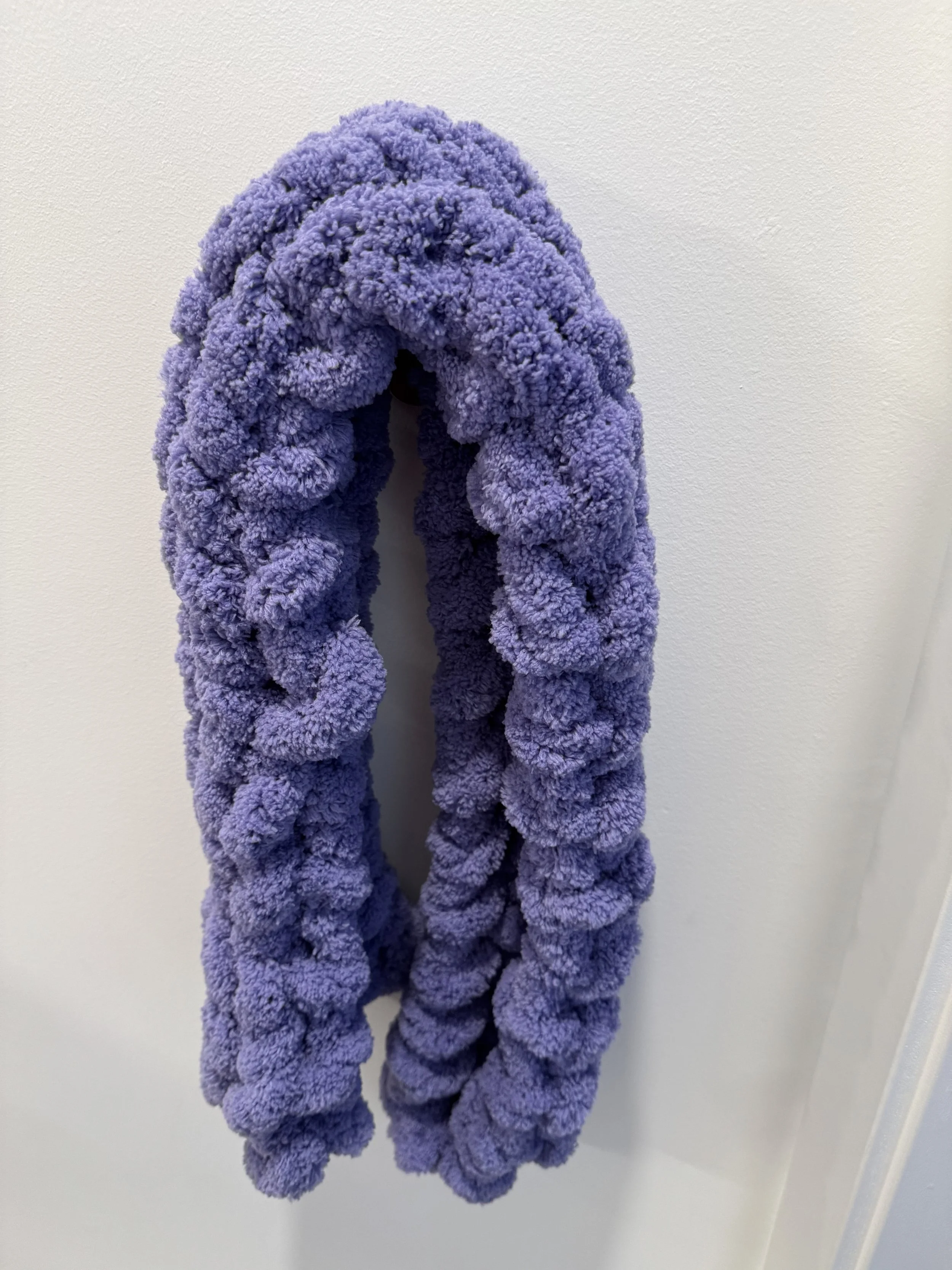 Handmade knitted scarves