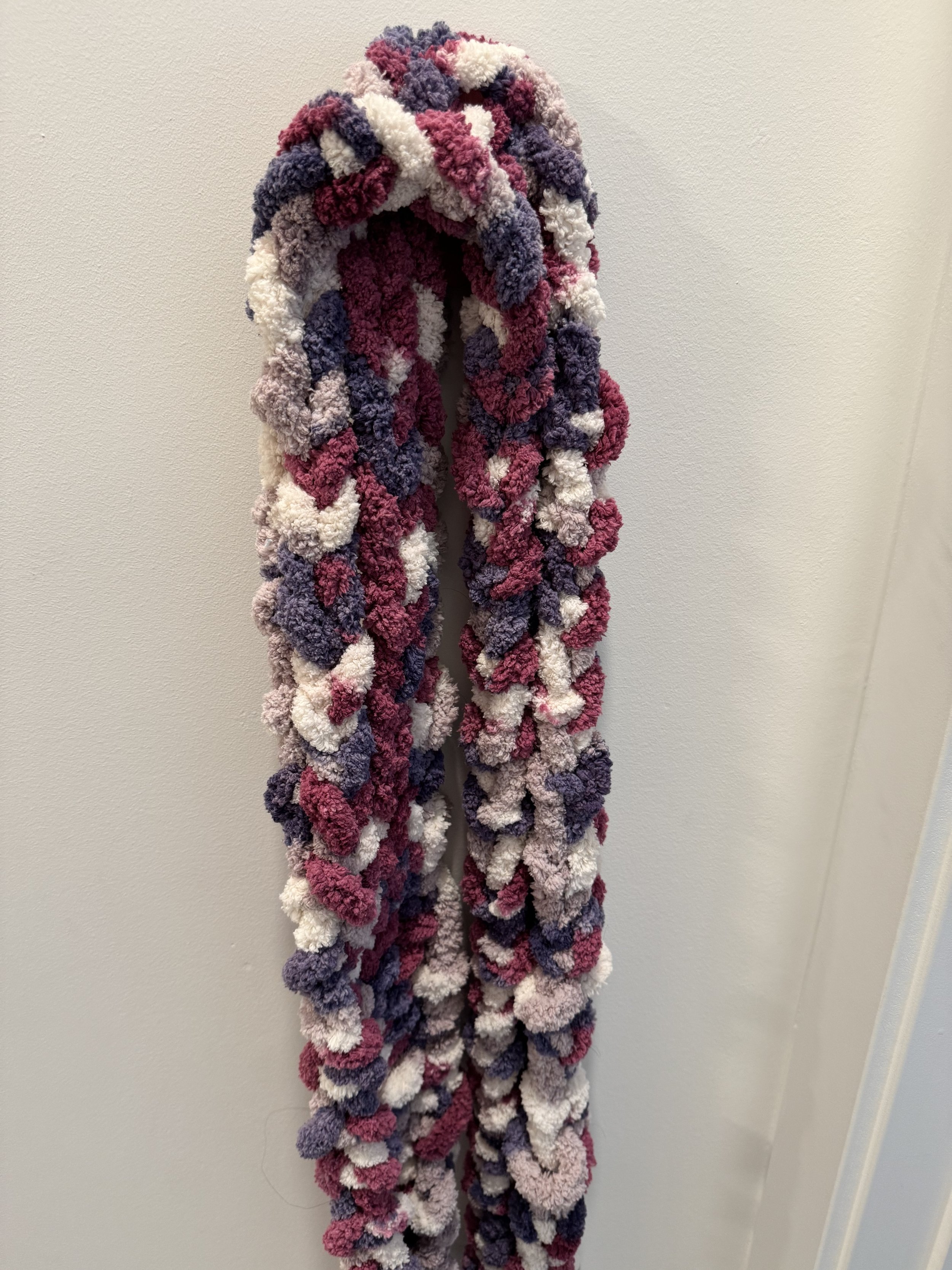 Handmade knitted scarves