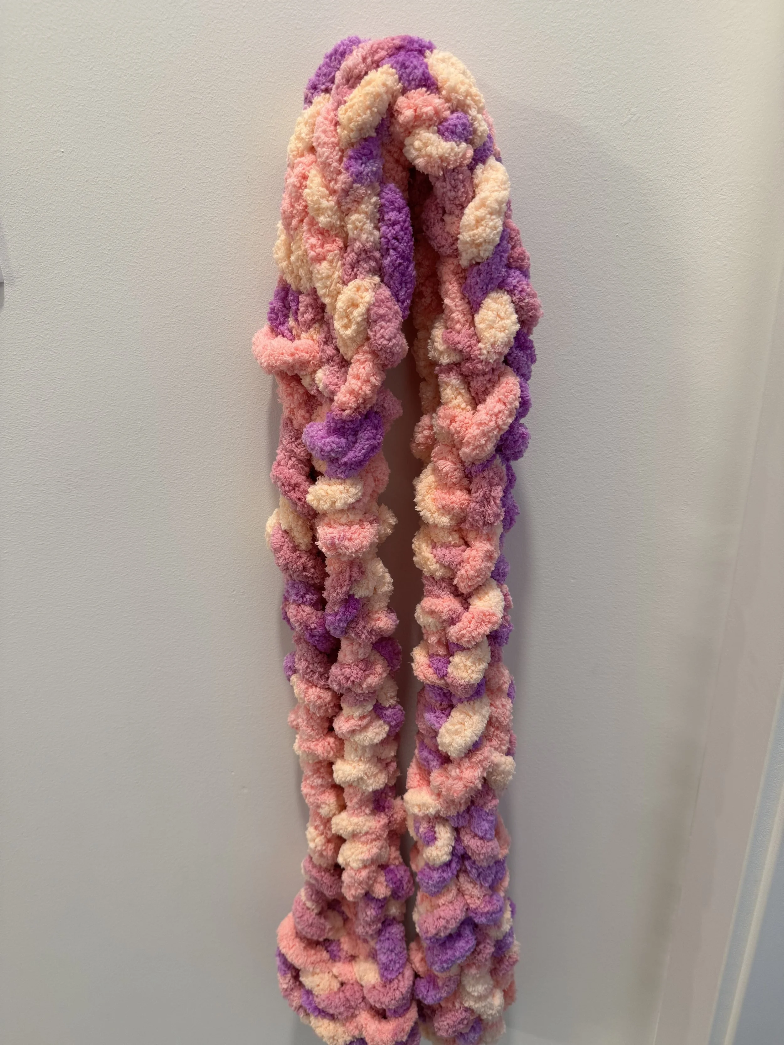 Handmade knitted scarves