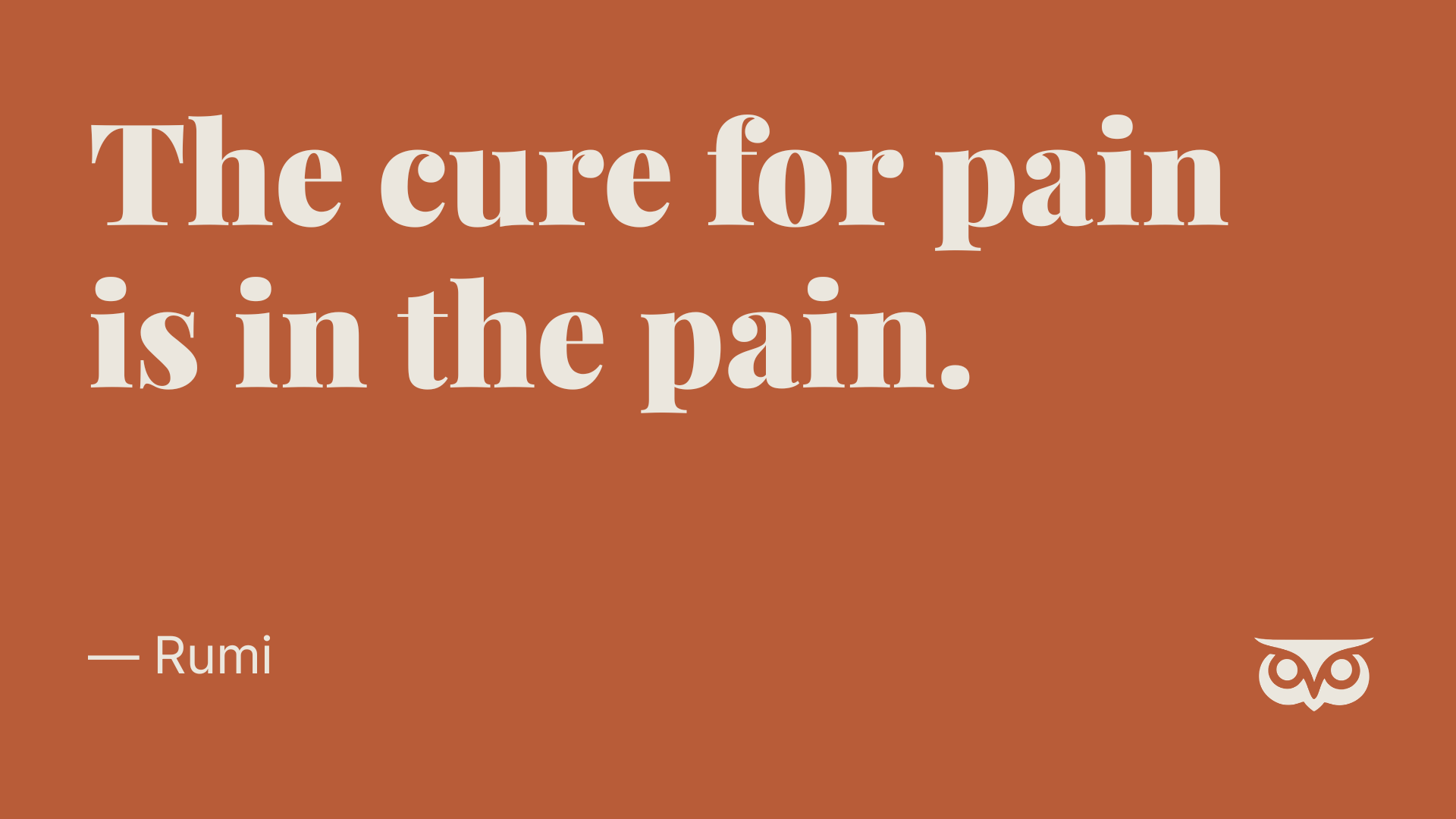 Why Turning Toward Pain Helps You Heal