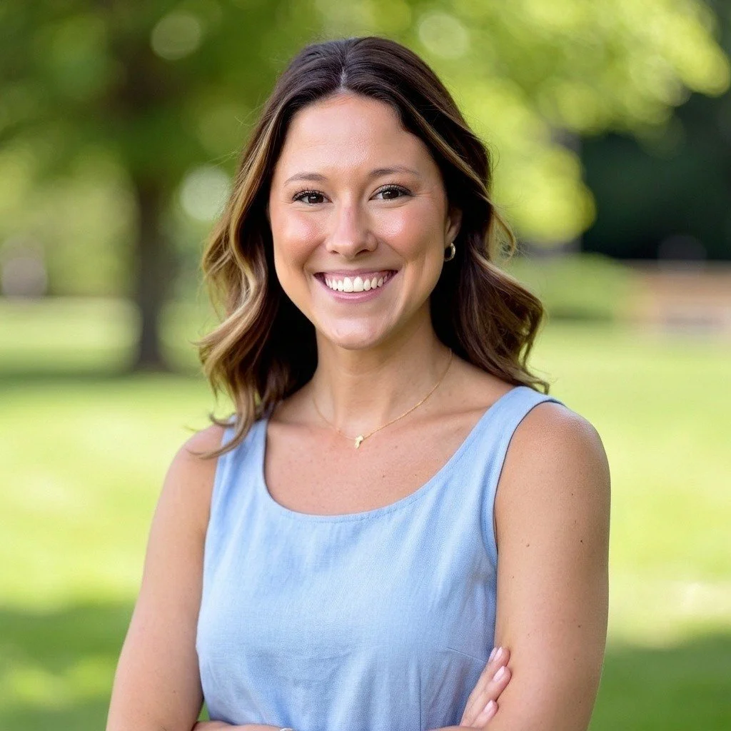 Smiling, welcoming therapist