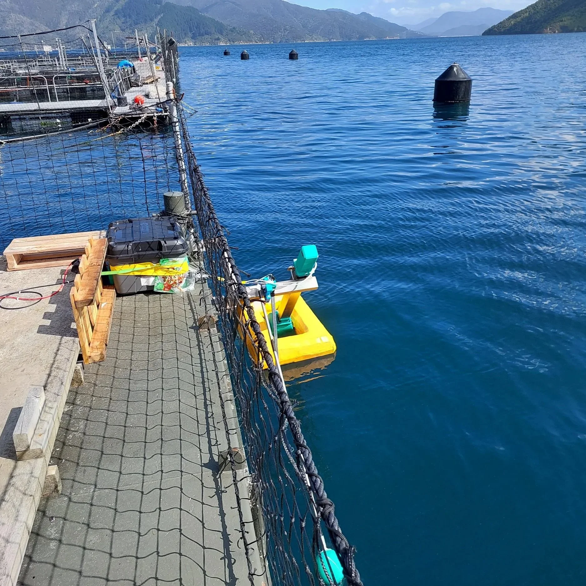 Deployment in marlborough sounds