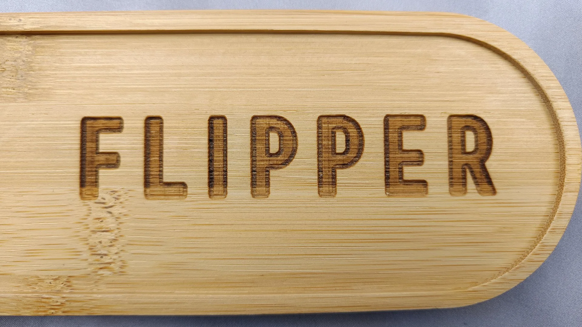 Plateau décoratif (Applique) Flipper - Bambou 24 cm