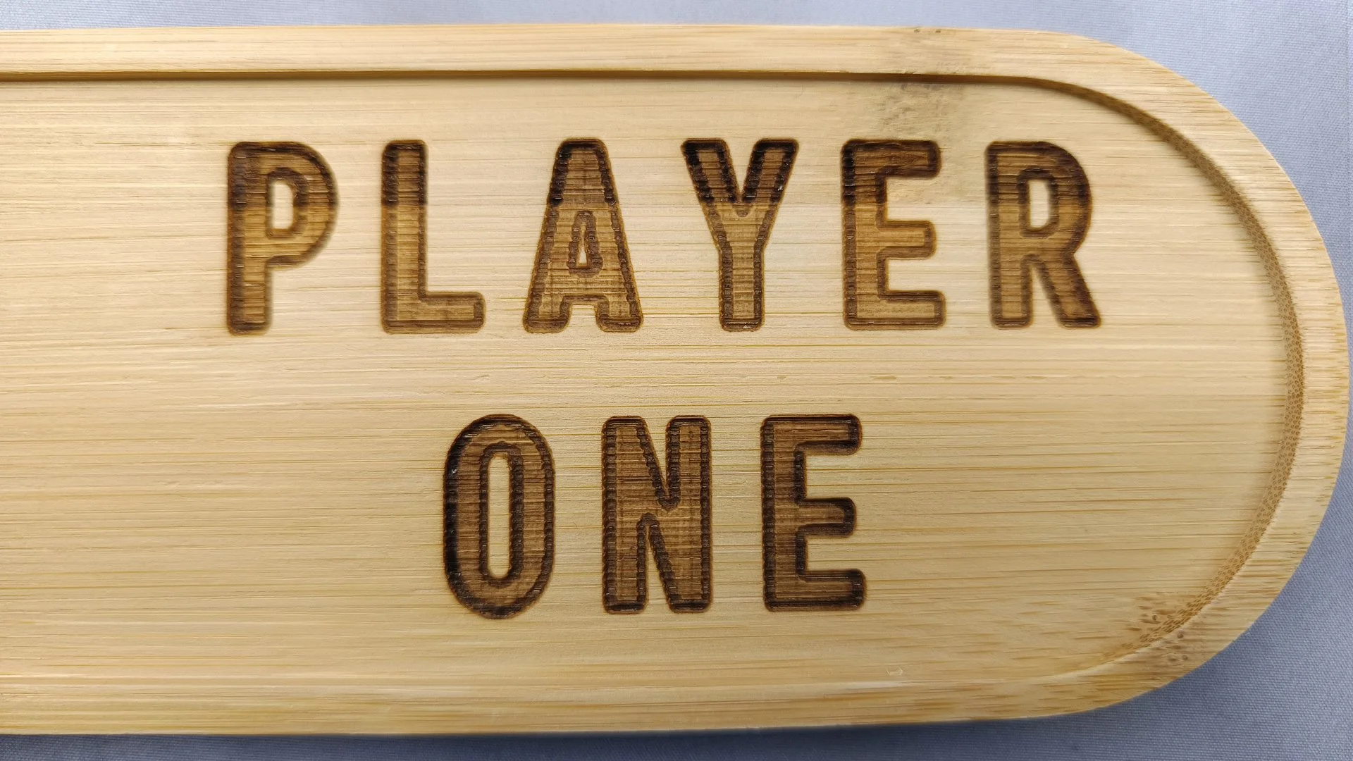 Plateau décoratif (Applique) Flipper - Bambou 24 cm