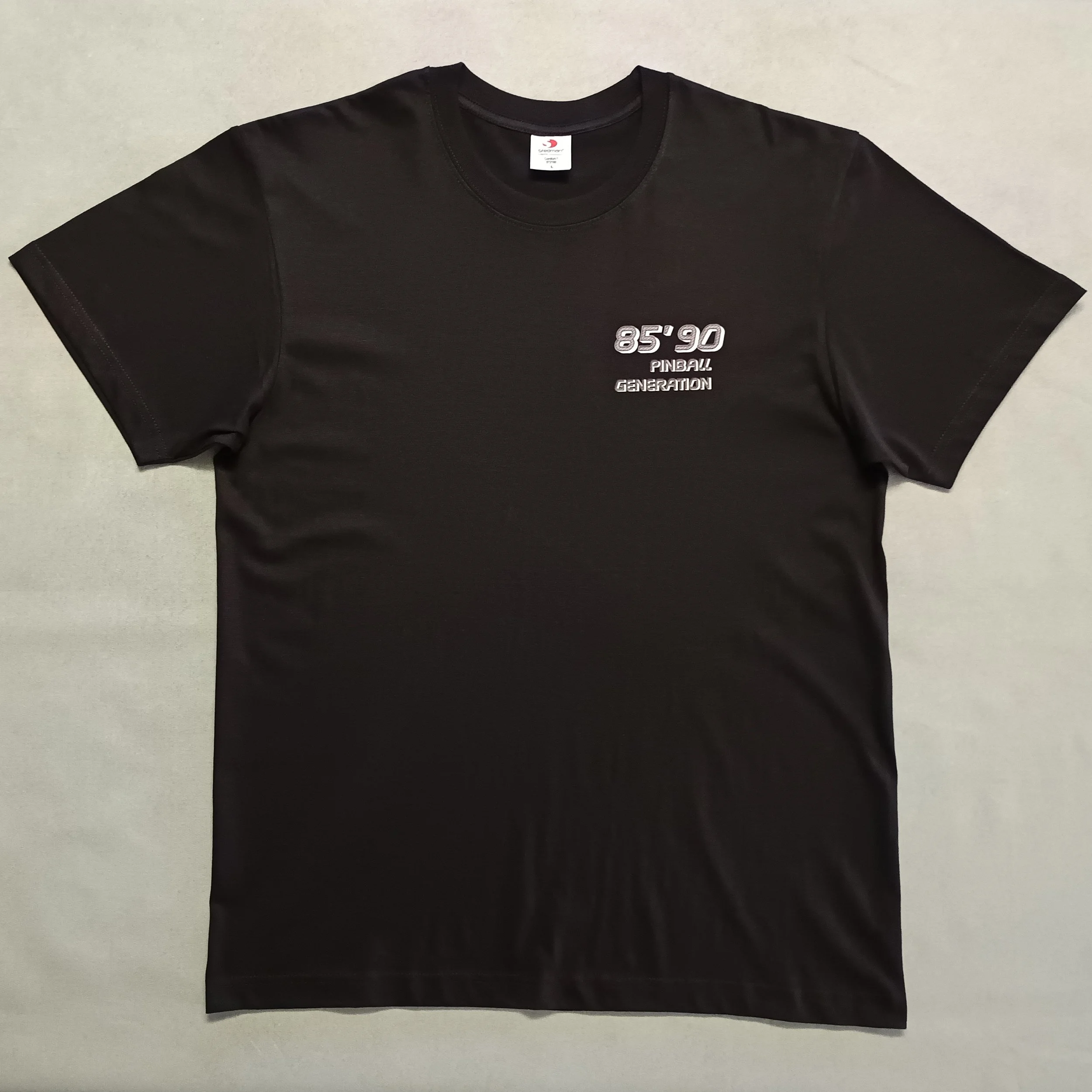 2073009115 T-Shirt 1985-90 Generation Pinball_V7 BLANC Fd.NOIR A.jpg