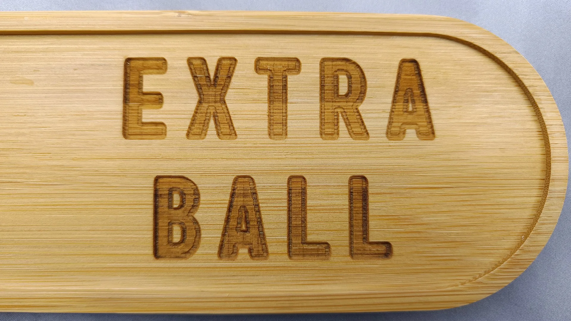 Plateau décoratif (Applique) Flipper - Bambou 24 cm