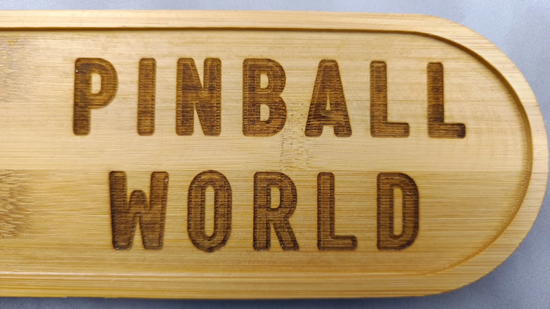 Plateau décoratif (Applique) Flipper - Bambou 24 cm