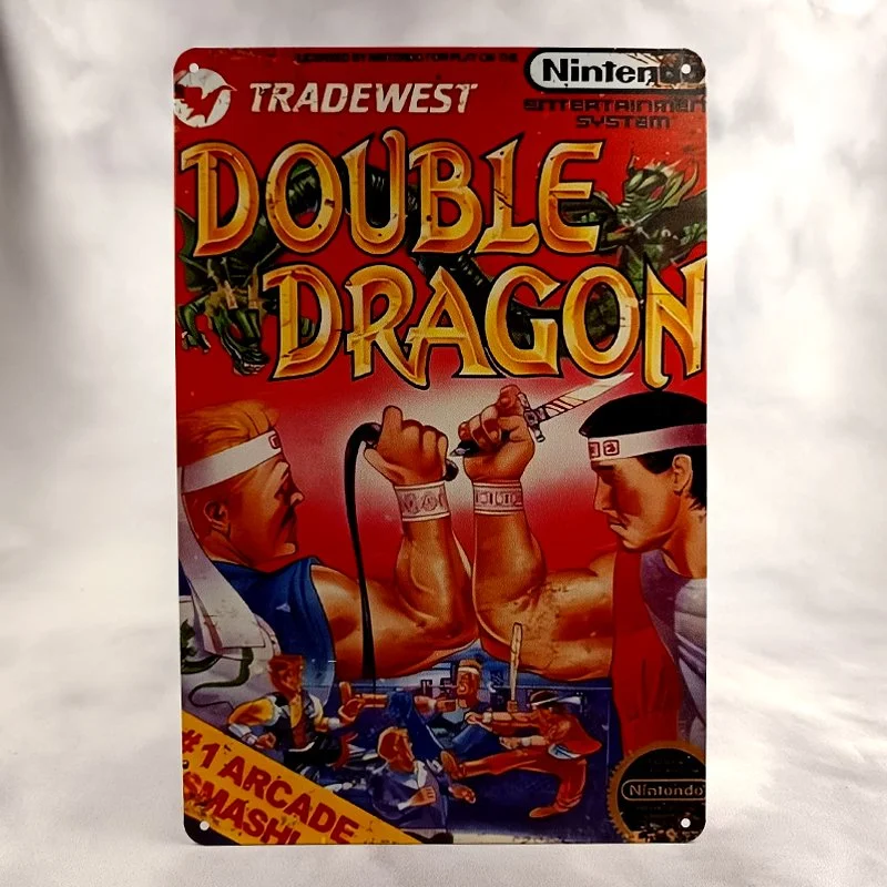 2050202380 DOUBLE DRAGON Bras de fer Fond rouge Nintendo.jpg