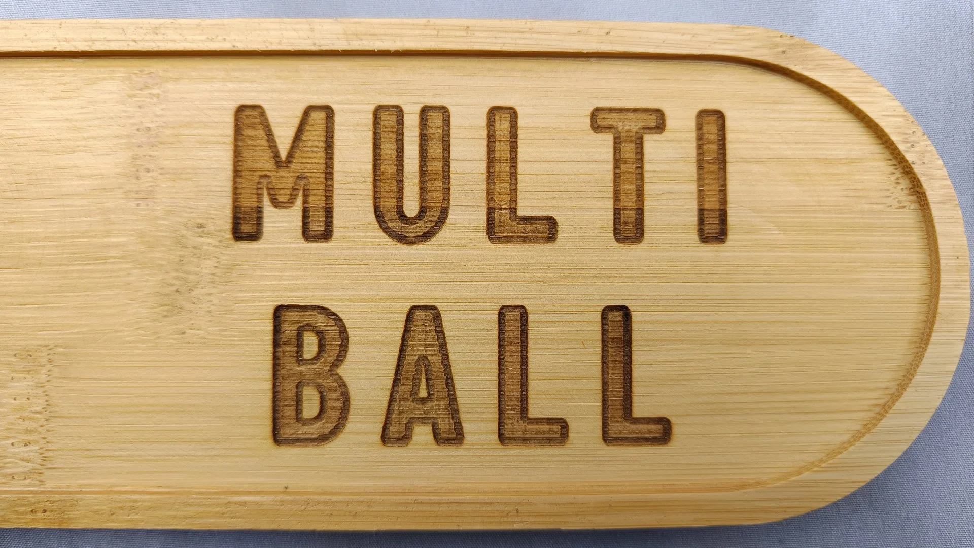 Plateau décoratif (Applique) Flipper - Bambou 24 cm