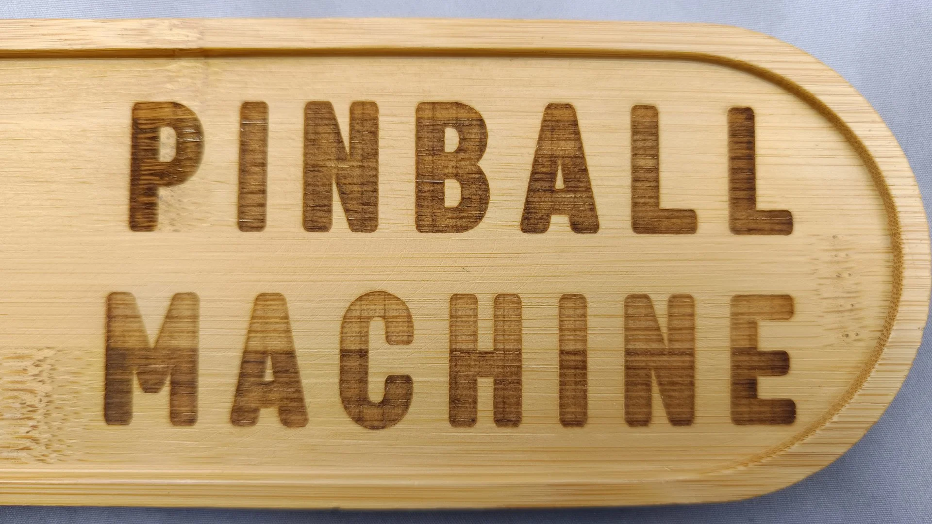 Plateau décoratif (Applique) Flipper - Bambou 24 cm