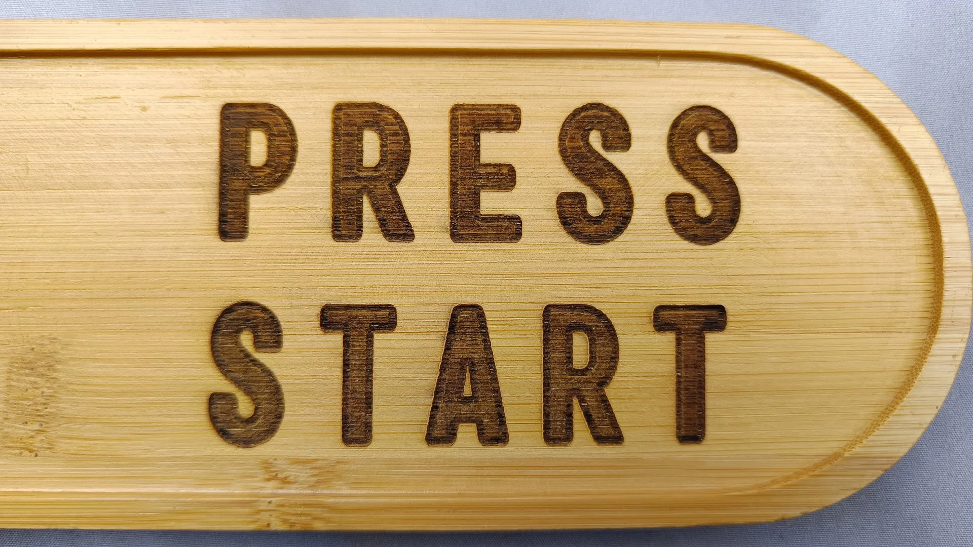 Plateau décoratif (Applique) Flipper - Bambou 24 cm