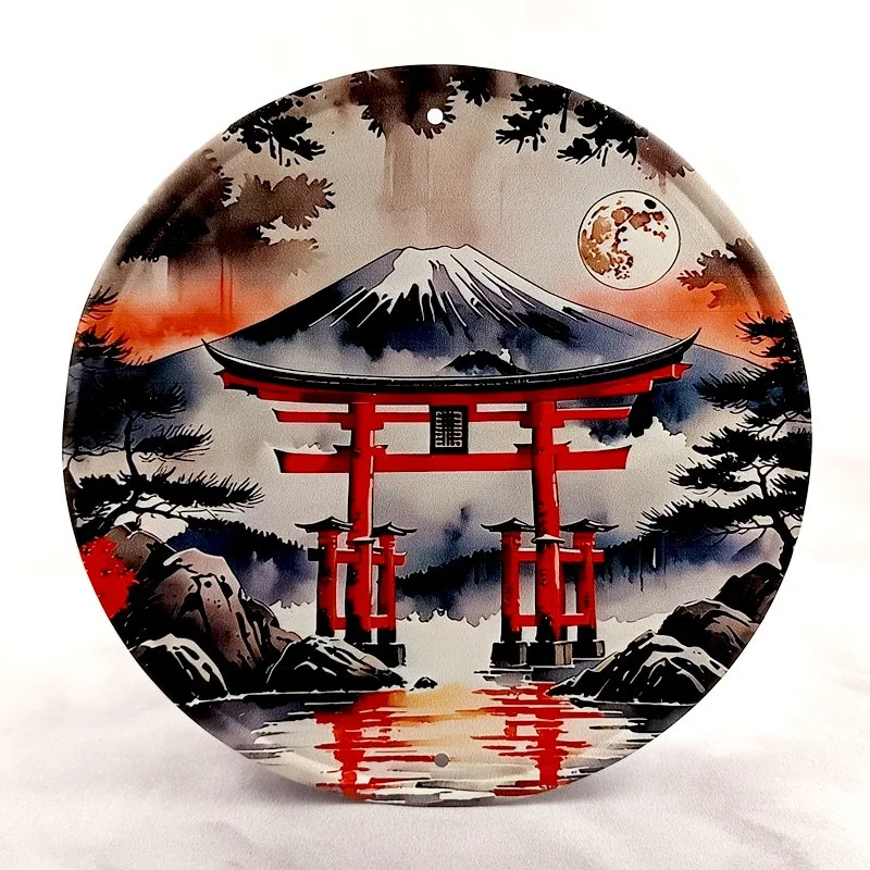 2050201240 Mont FUJI Torii Rouge et Lune AVEC REBORD.jpg