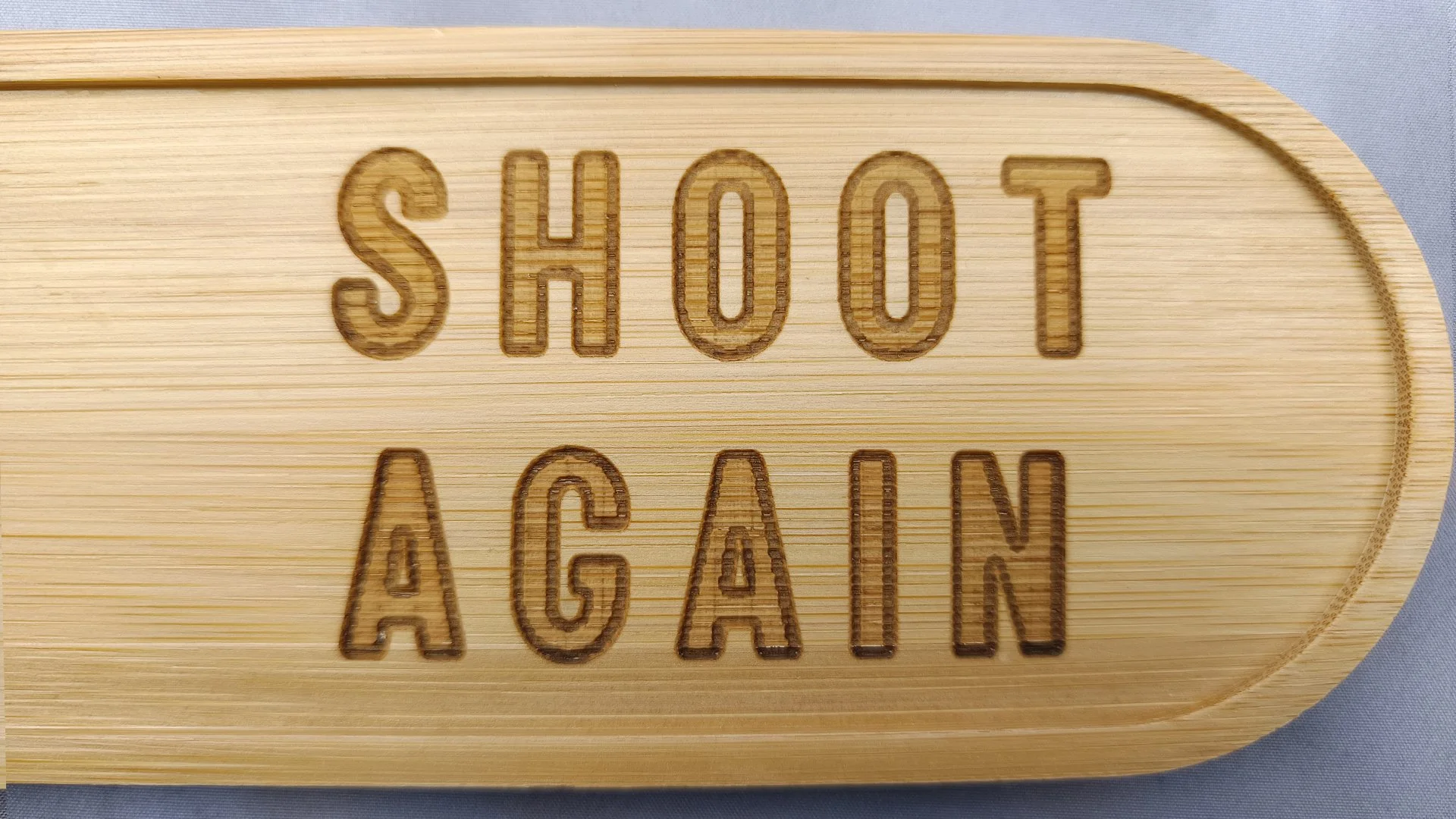 Plateau décoratif (Applique) Flipper - Bambou 24 cm