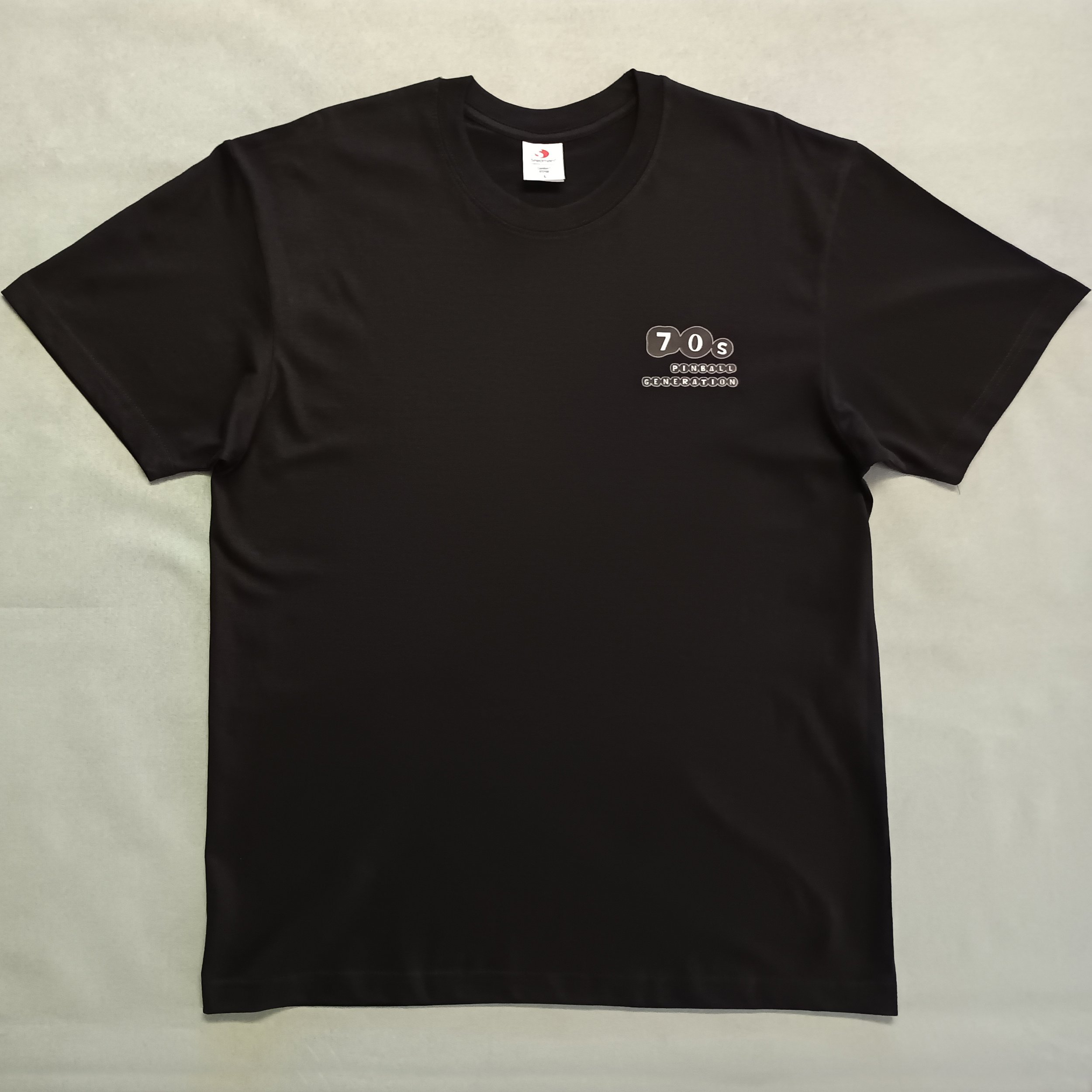 2073009035 T-Shirt 1970 Generation Pinball_V6 NOIR Fd.NOIR A.jpg