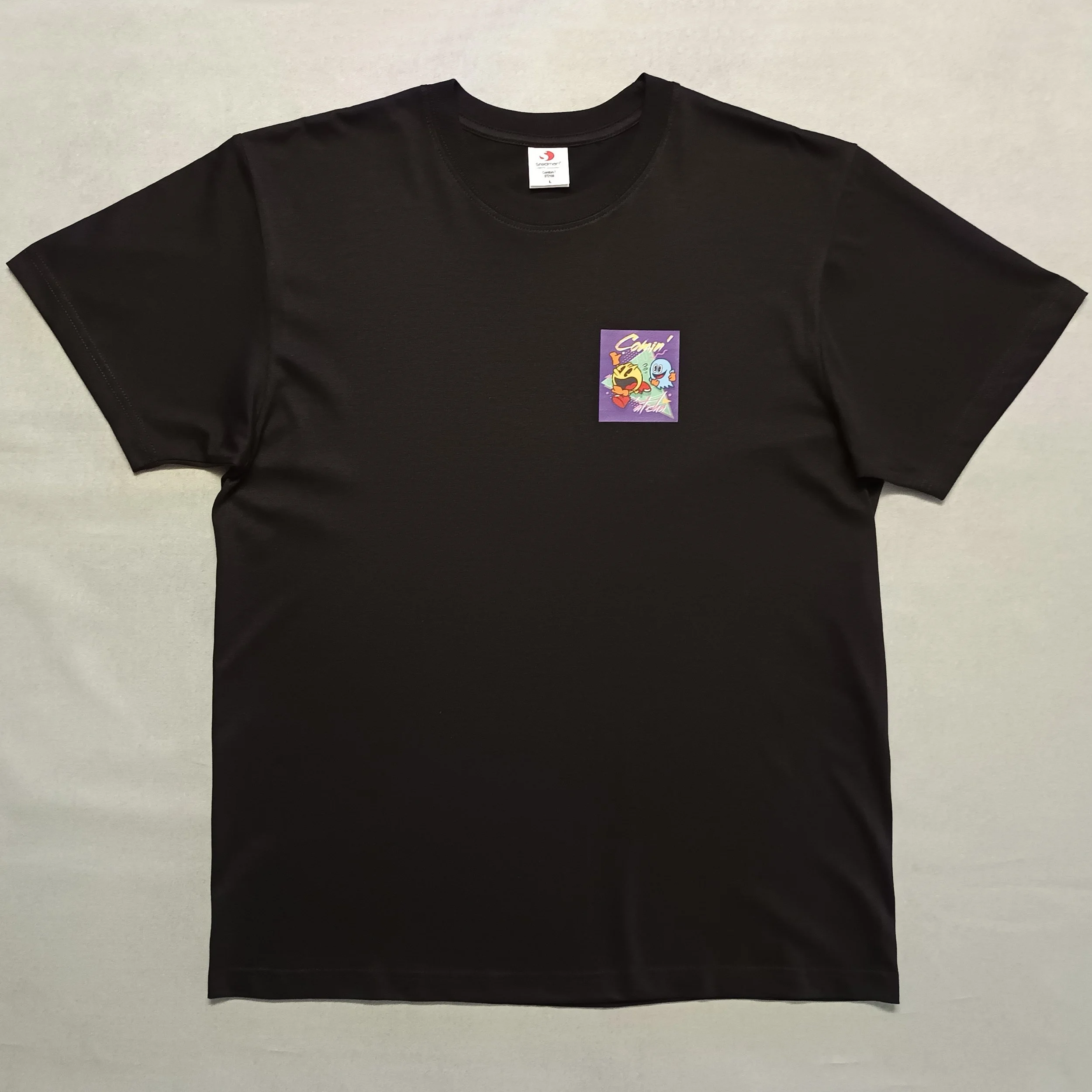 2073017005 T-Shirt PAC MAN V4 sans contour NOIR A.jpg