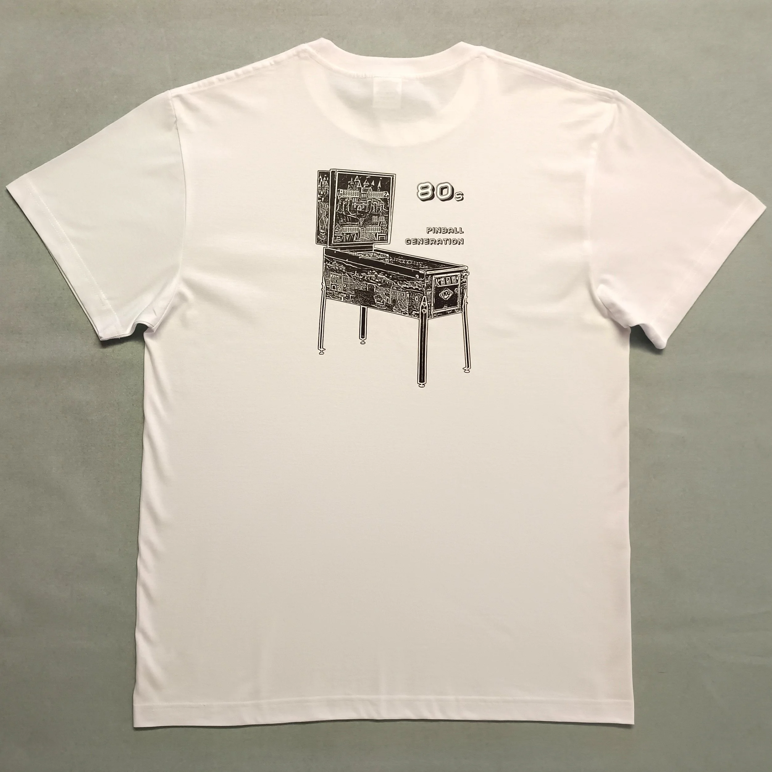 2073009075 T-Shirt 1980 Generation Pinball_V8 NOIR Fd.BLANC B.jpg