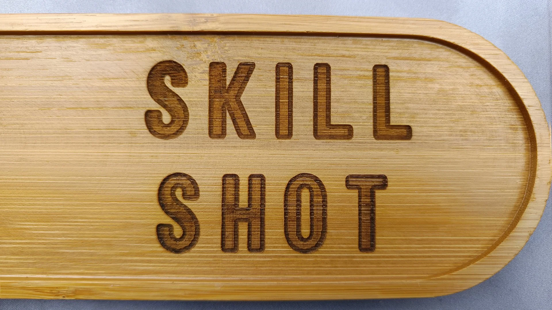 Plateau décoratif (Applique) Flipper - Bambou 24 cm