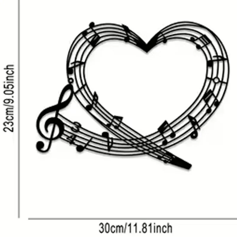 2050204646 PORTEE MUSICALE CŒUR CROISE Cle SOL Bas Gch B.jpg