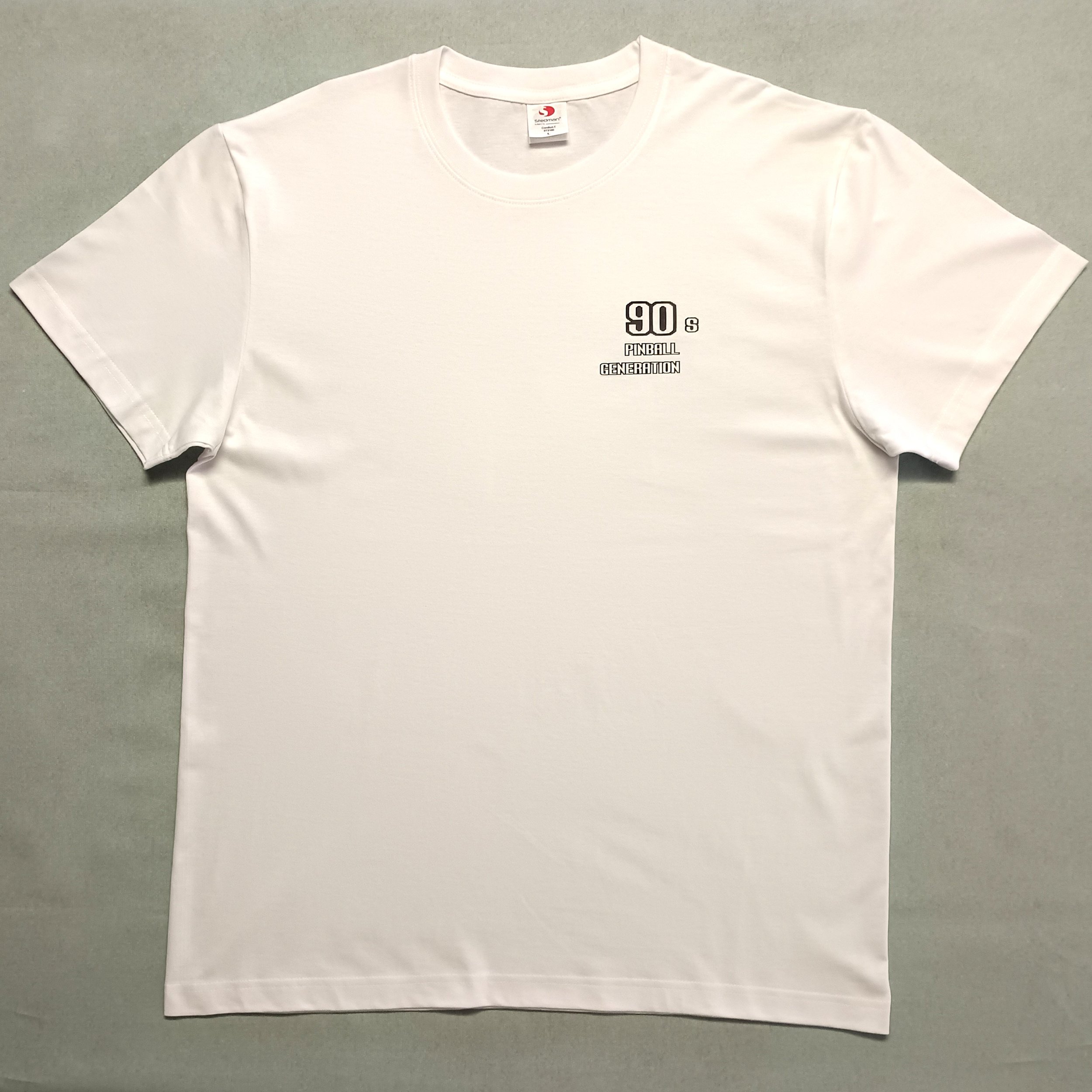 2073009155 T-Shirt 1990 Generation Pinball_V7 BLANC Fd.BLANC A.jpg