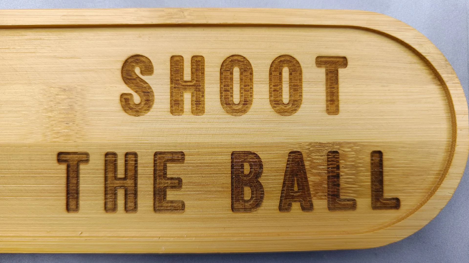 Plateau décoratif (Applique) Flipper - Bambou 24 cm