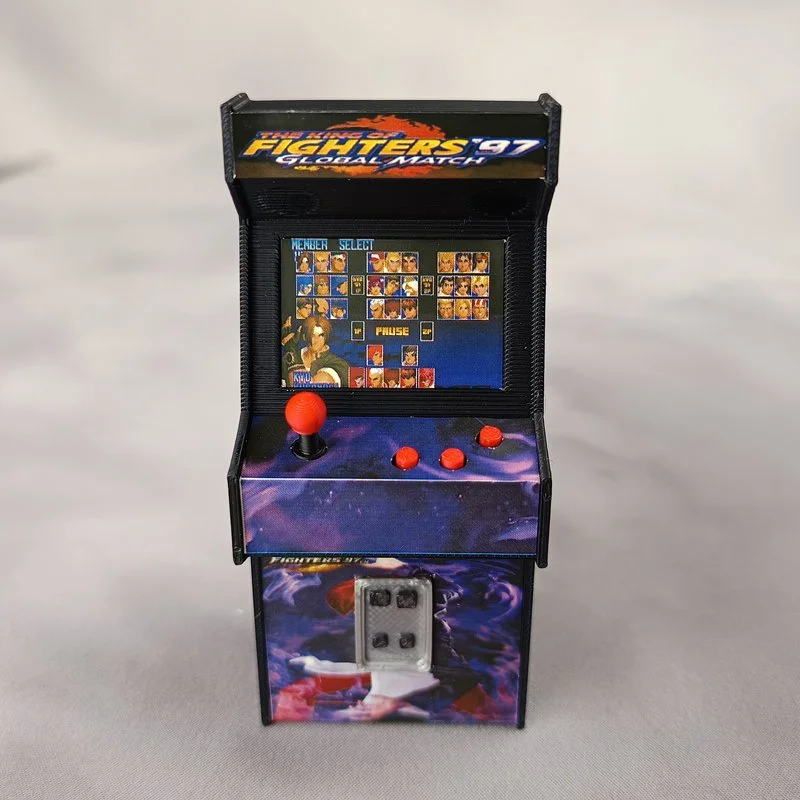 MINI BORNE ARCADE 10 cm Bleu FIGHTERS 97