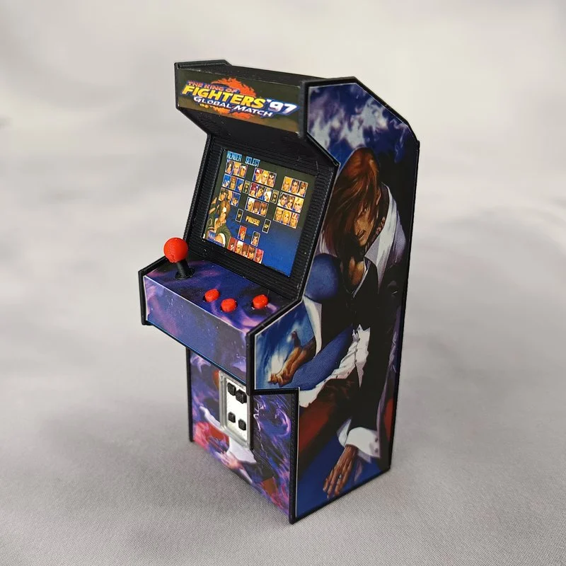 Mini Borne Arcade factice de décoration - FIGHTERS'97 (10cm)