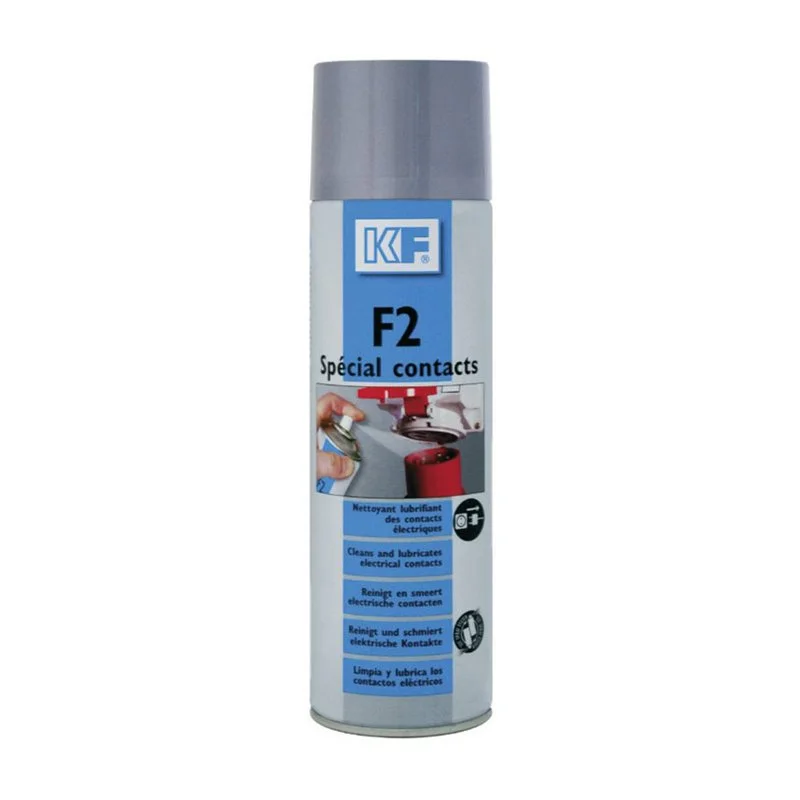 Bombe aérosol KF F2 spécial nettoyant contacts (200 ml)