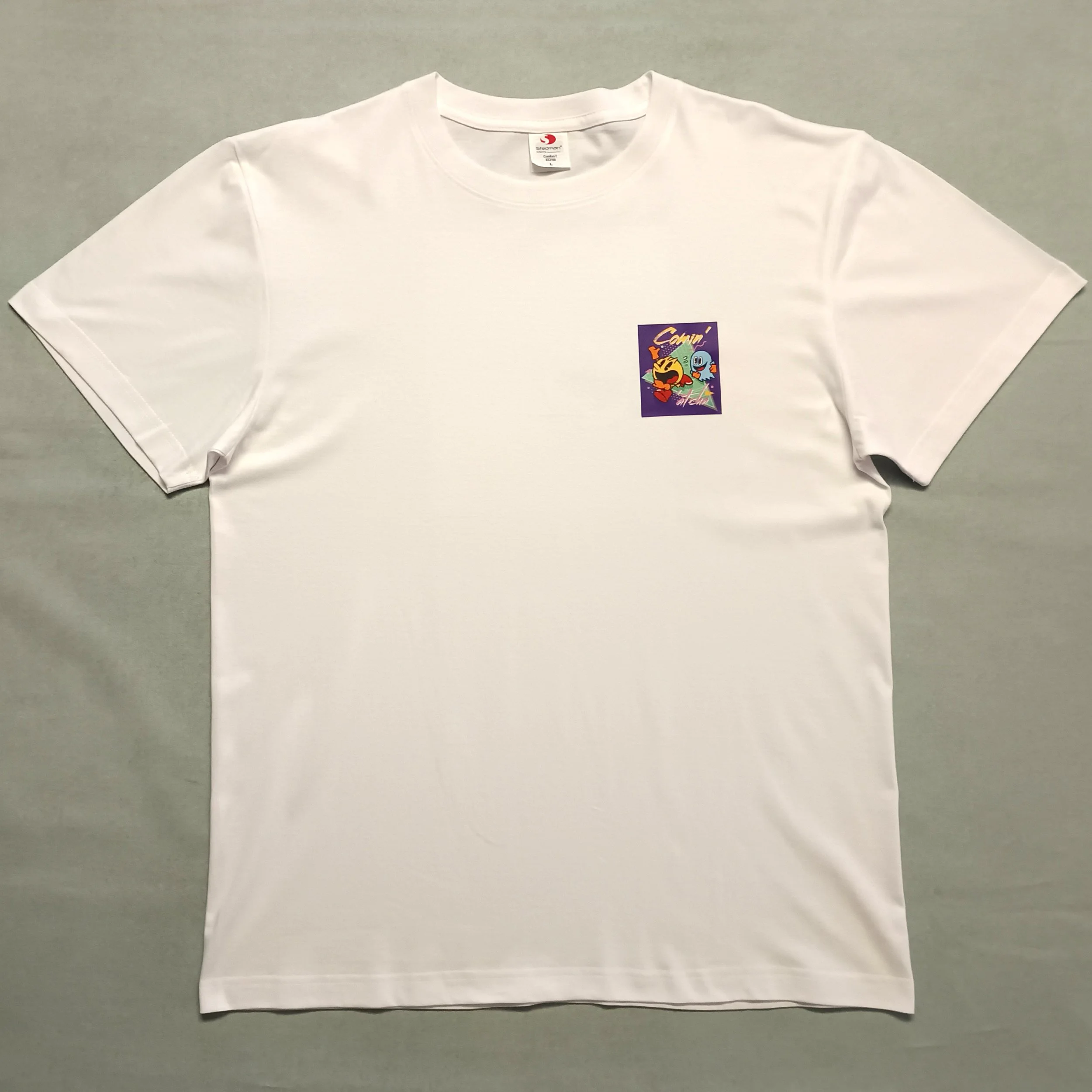 2073017005 T-Shirt PAC MAN V4 sans contour BLANC A.jpg