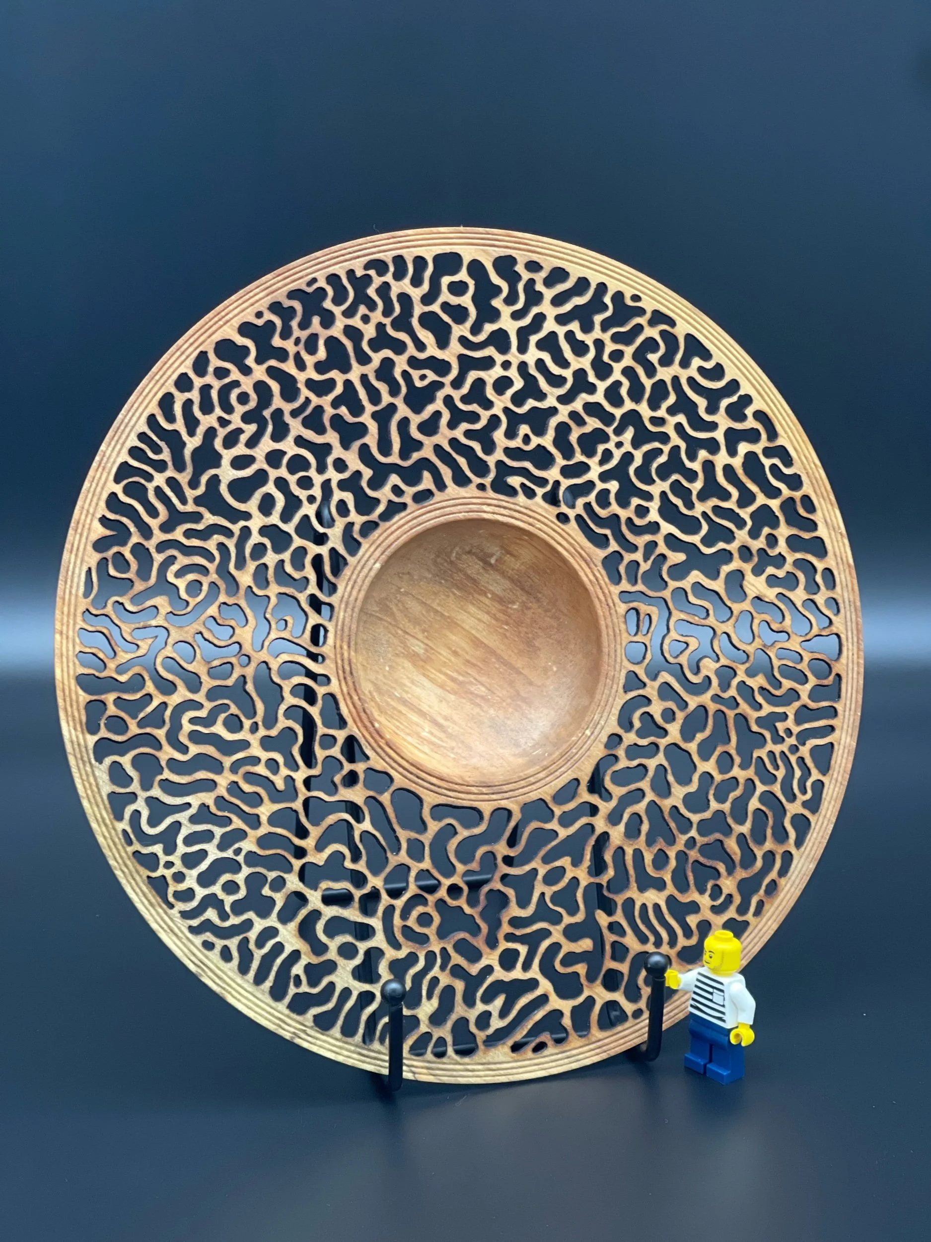 Silver Leaf Maple Pieces Jewelry Holder