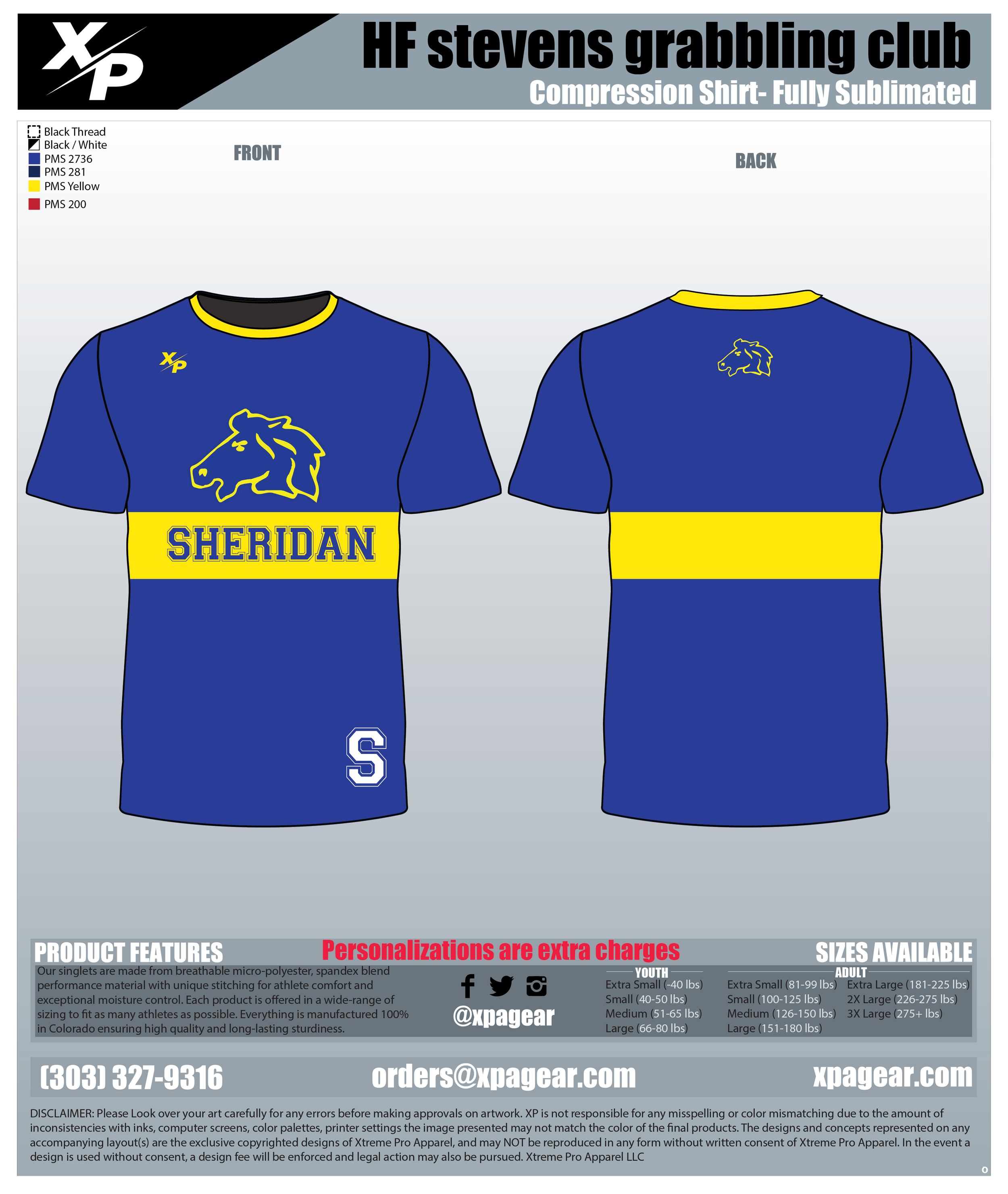 Fully Sublimated T-shirt