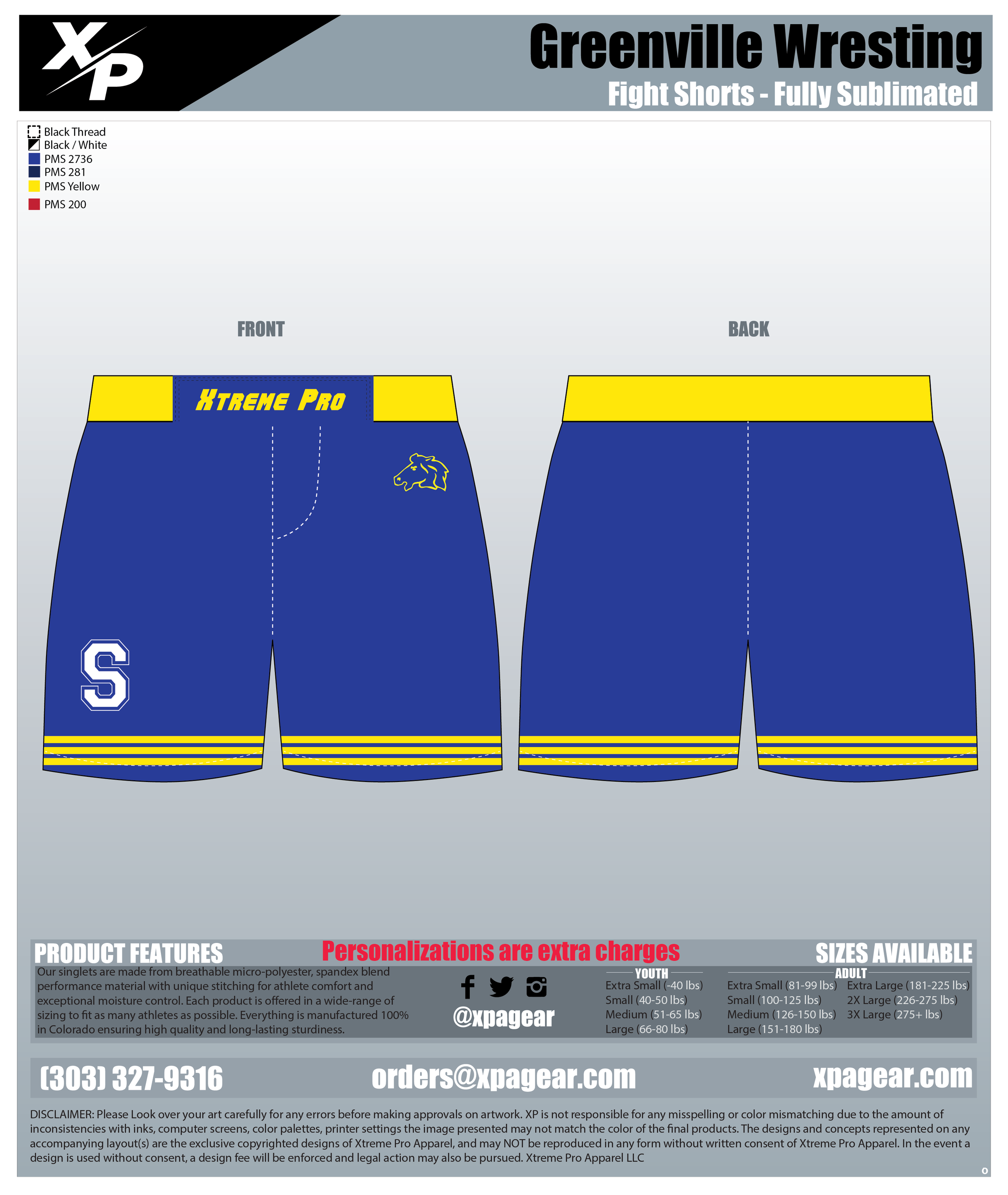 Compression Fight Shorts