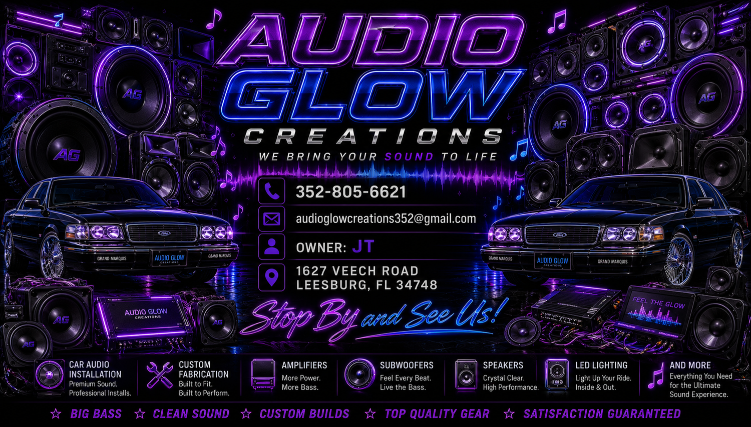 Audio Glow Creations